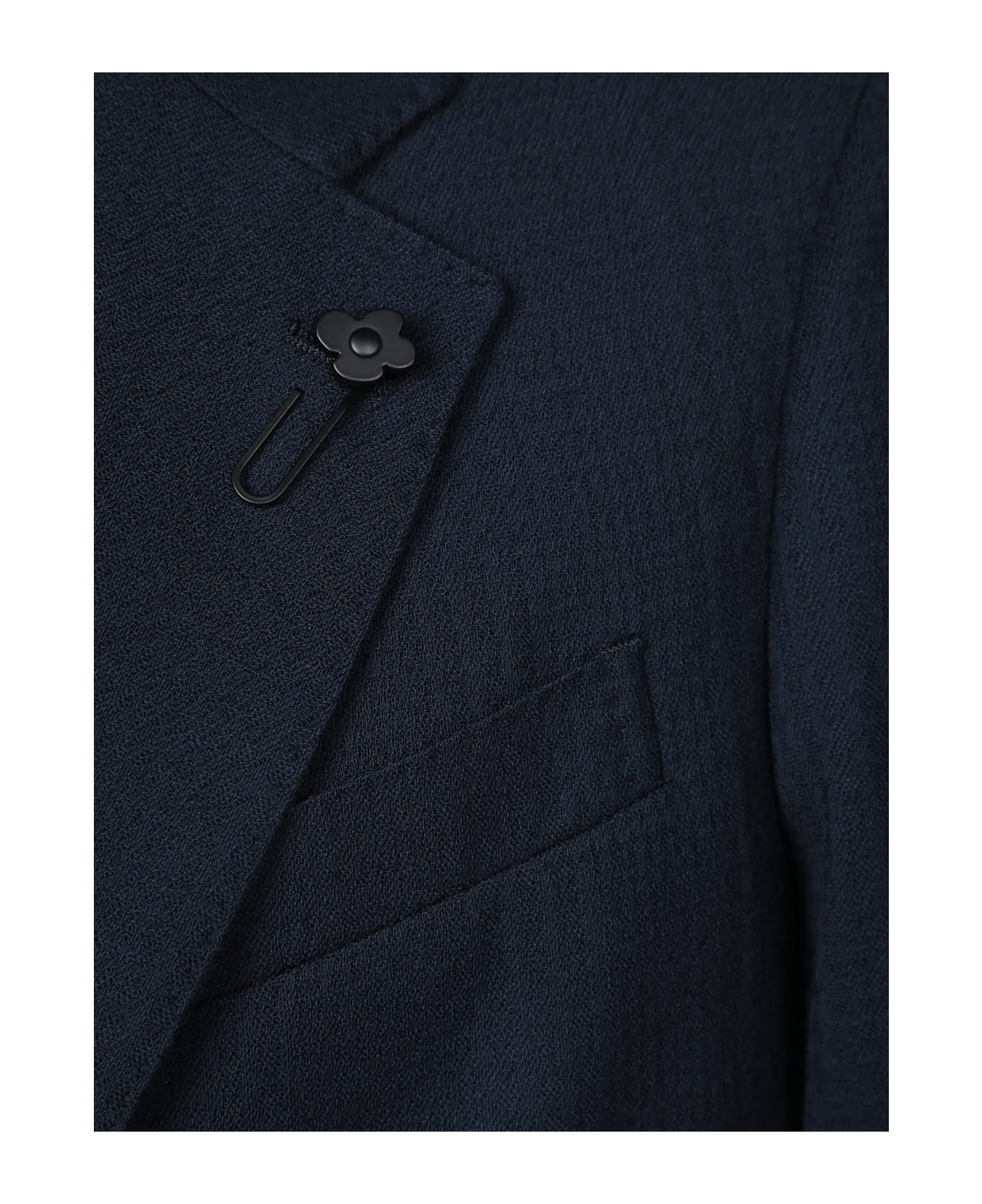 Lardini Wool Jacket - Blue