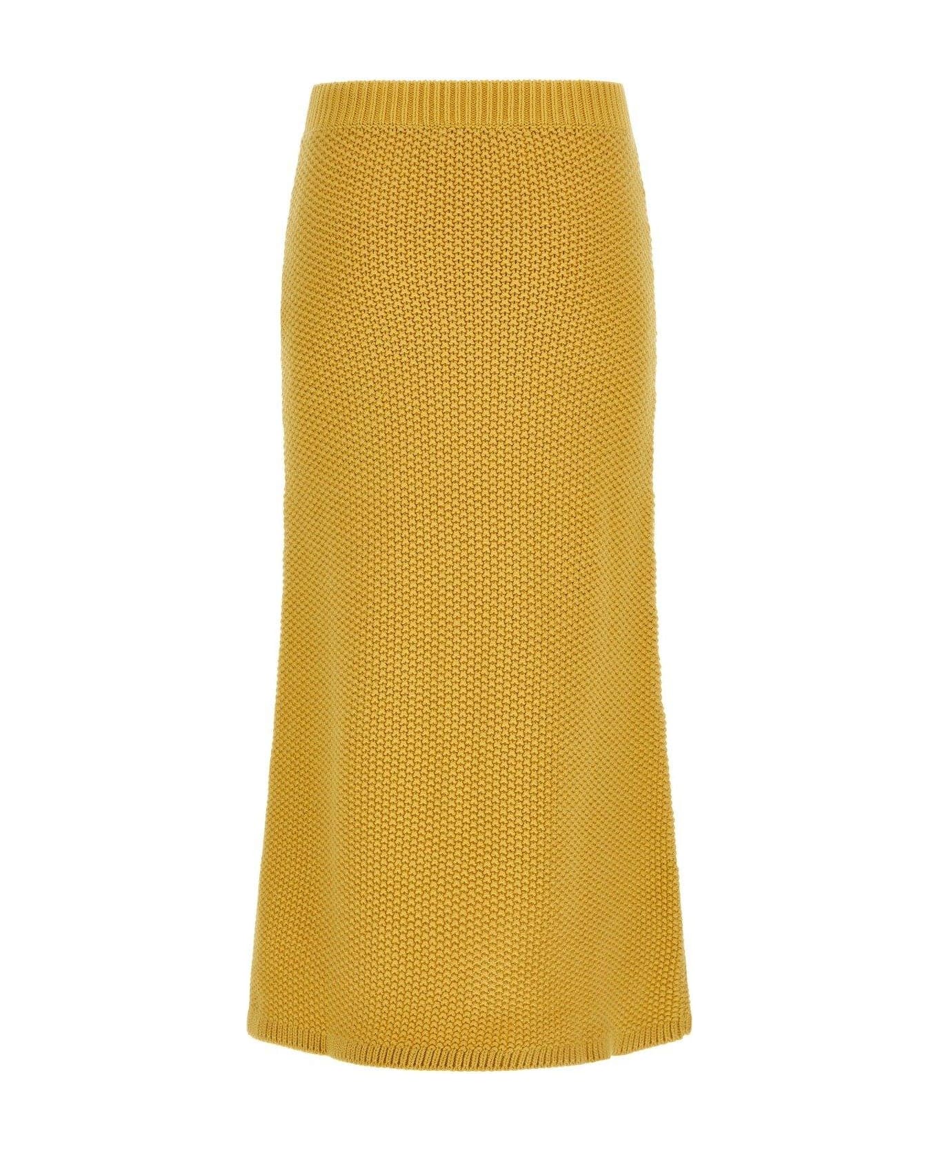Chloé Flared Maxi Skirt - Joyful yellow
