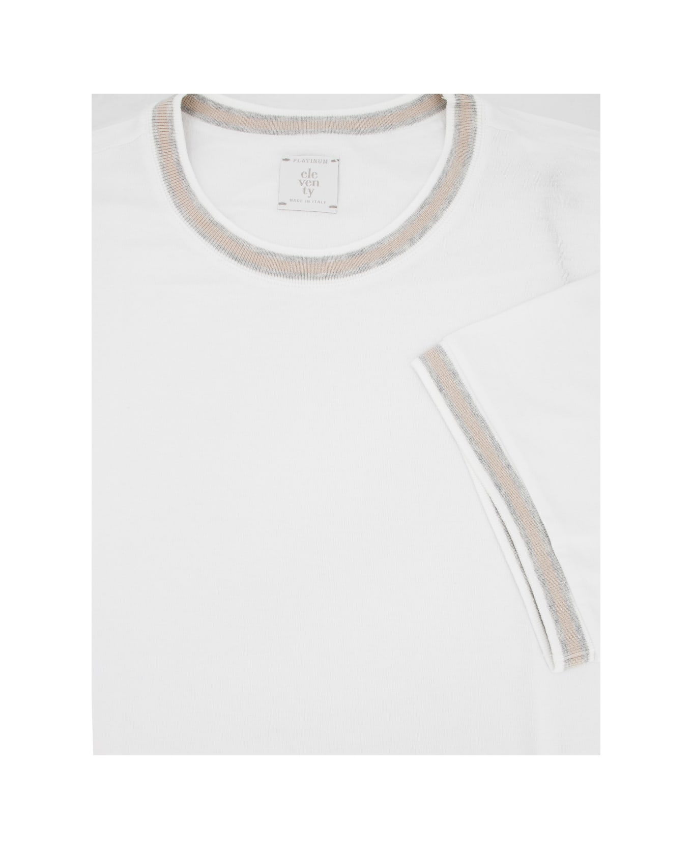 Eleventy T-shirt - WHITE