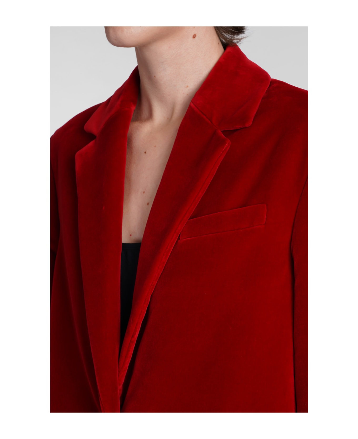 J.W. Anderson Blazer In Red Cotton - red