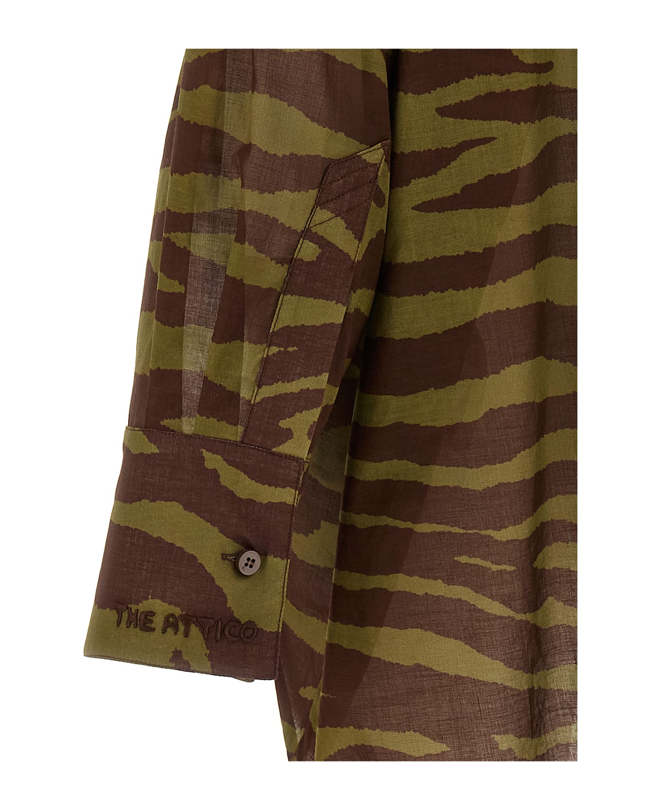 The Attico 
estate Meravigliosa
 Shirt - Green