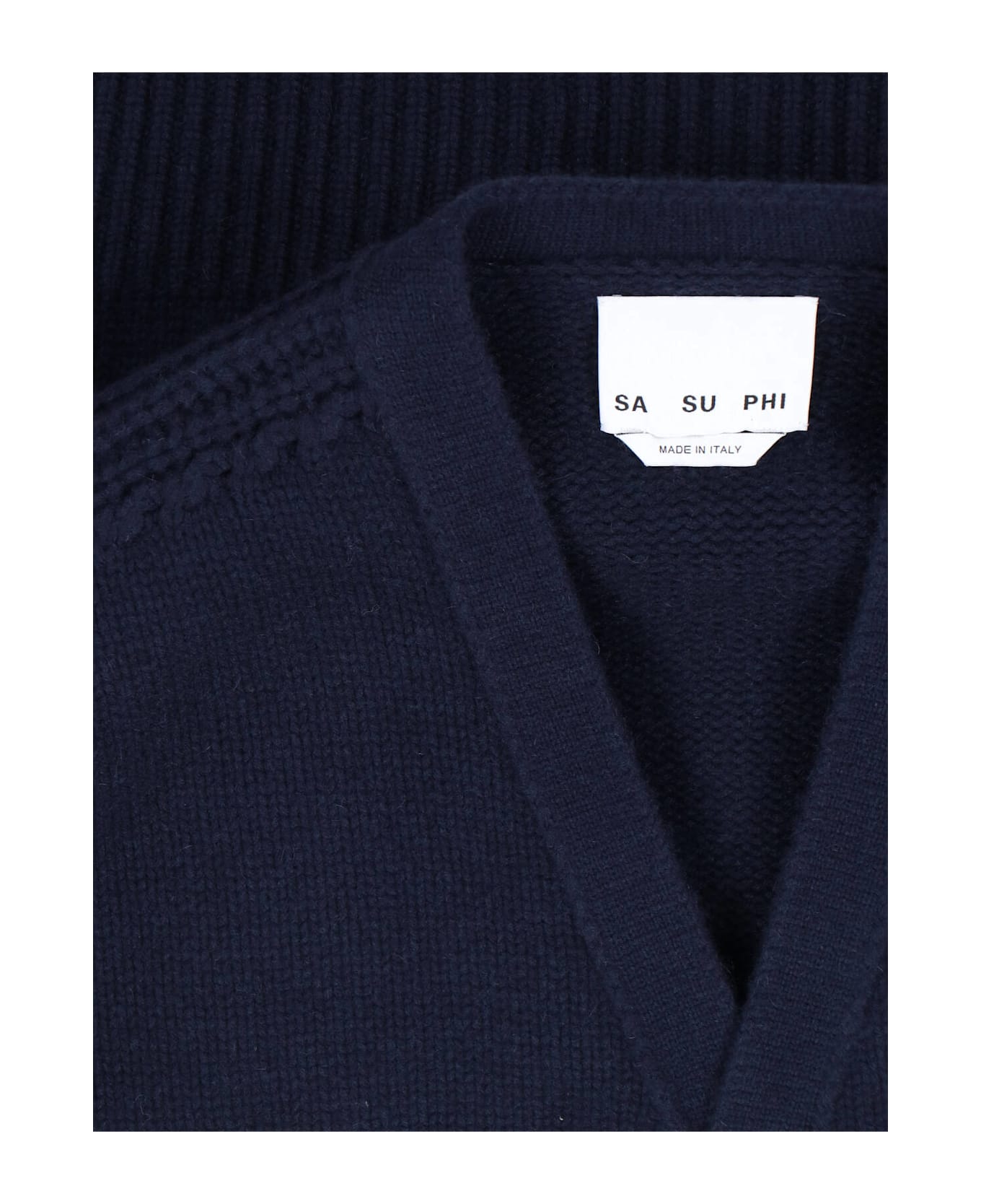 Sa Su Phi Cashmere Cardigan - Blue
