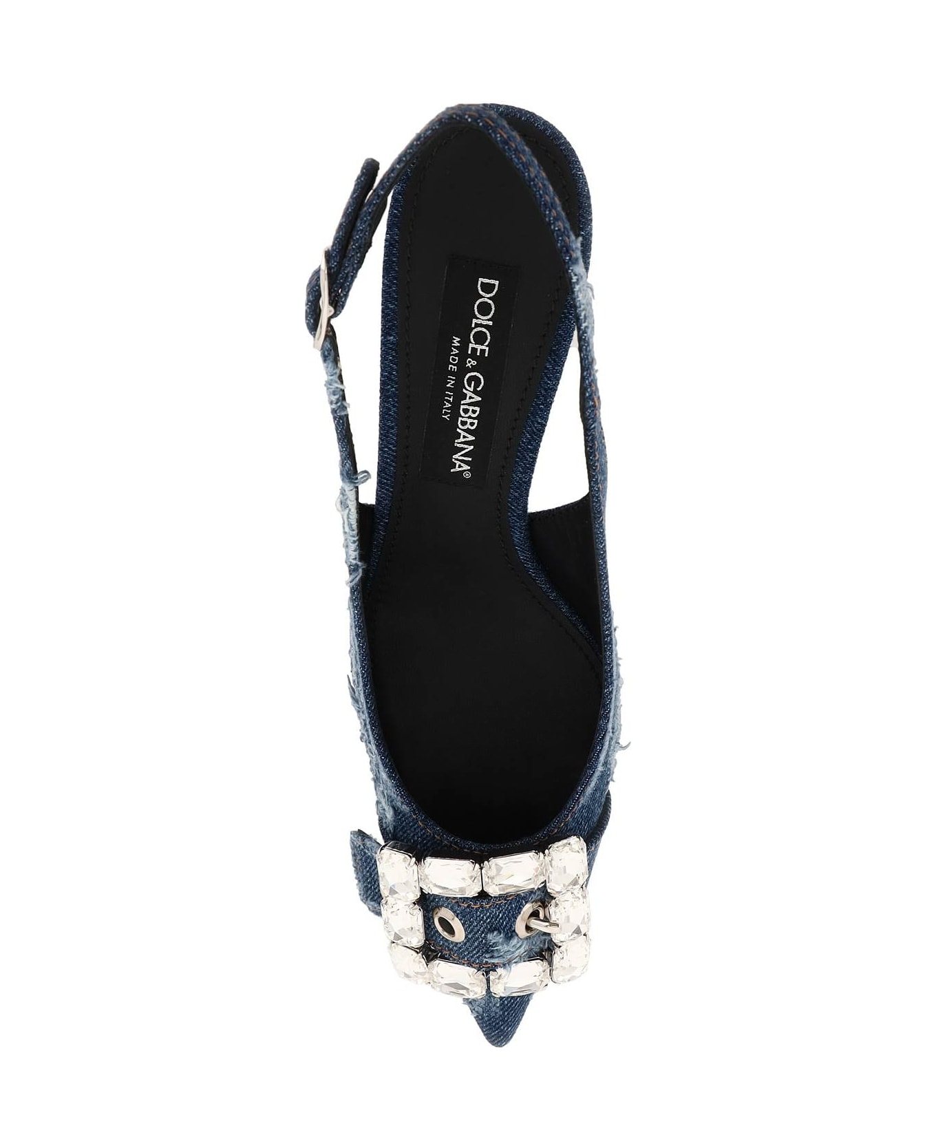 Dolce & Gabbana Slingback Pumps - Cobalto Scuro ハイヒール