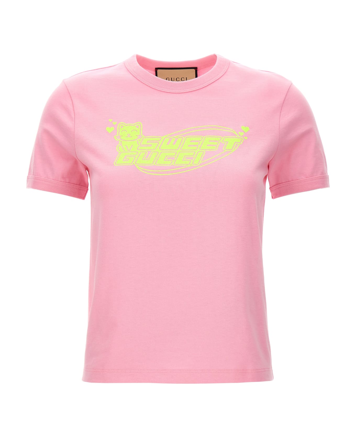 Gucci 'sweet Gucci' T-shirt - Pink