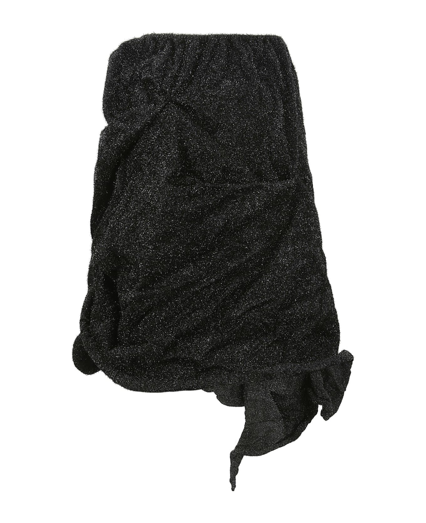 A. Roege Hove Laura Drape Skirt - BLACK
