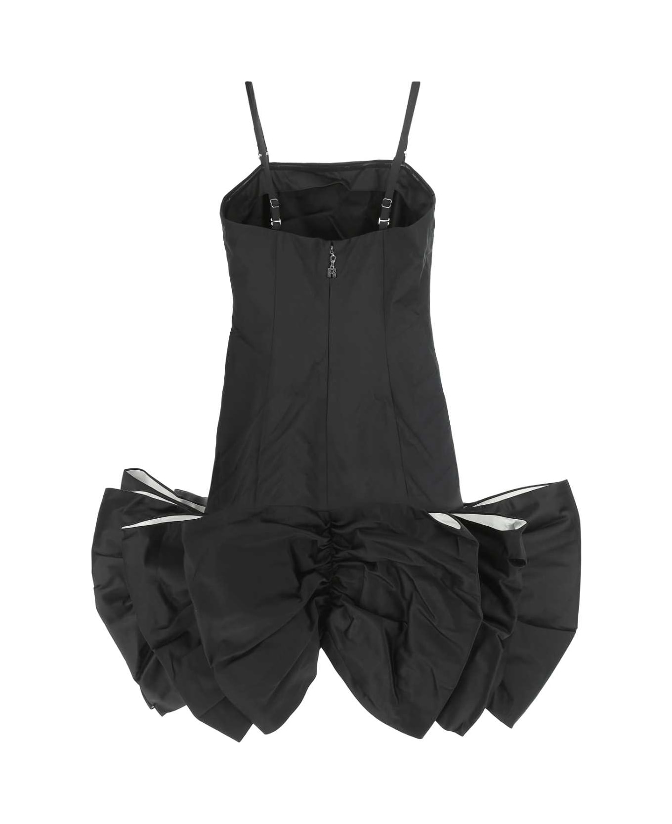 Rotate by Birger Christensen Black Polyester Leiza Mini Dress - 1000 ワンピース＆ドレス