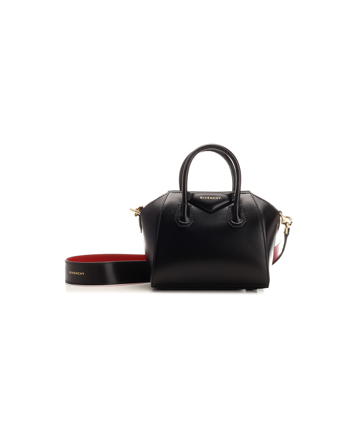Givenchy 'antigona' Toy Handbag - Black トートバッグ