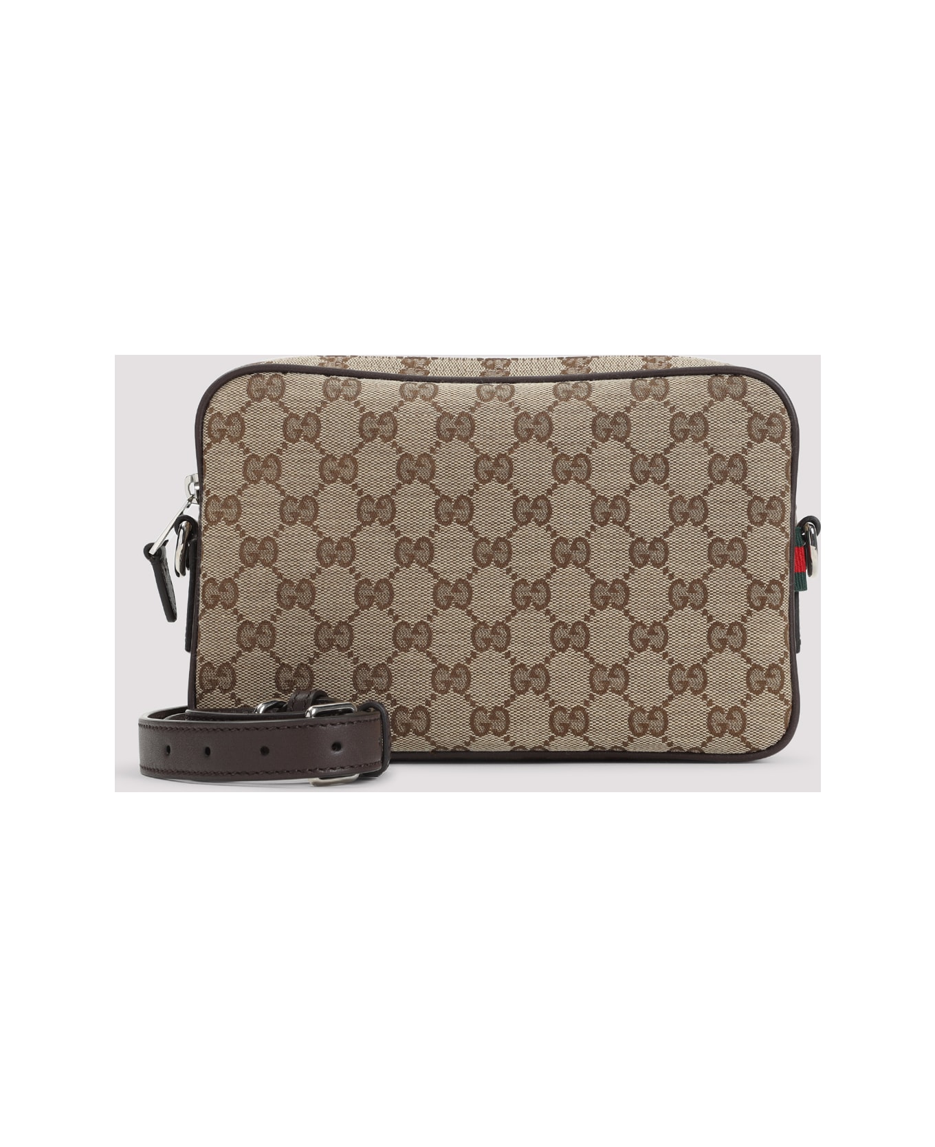 Gucci Polyester Shoulder Bag - B Ebony Cocoa