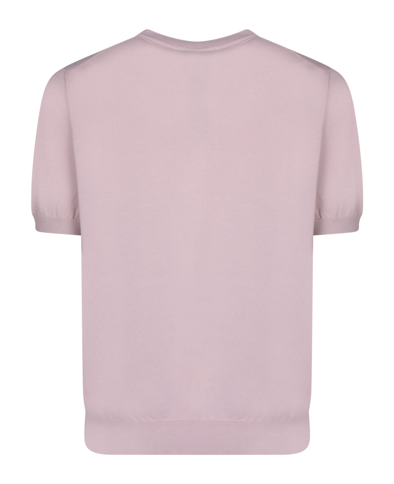 Canali Edges Pink/white T-shirt - Orange シャツ