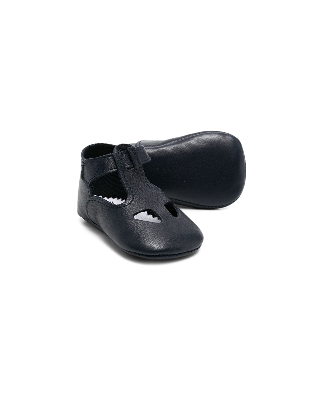 Il Gufo Bebe Shoe. - BLUE