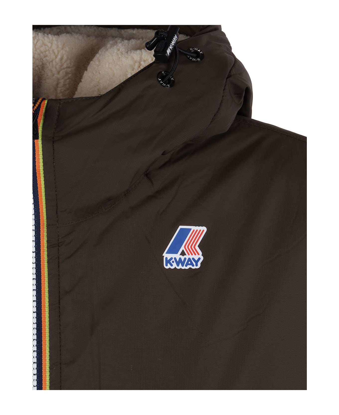 K-Way Le Vrai 4.0 Eiffel East Orsett Down Jacket - BLACK