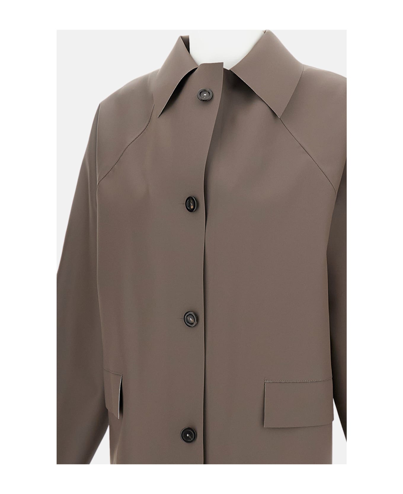 KASSL Editions Waterproof Trench Coat - Grey