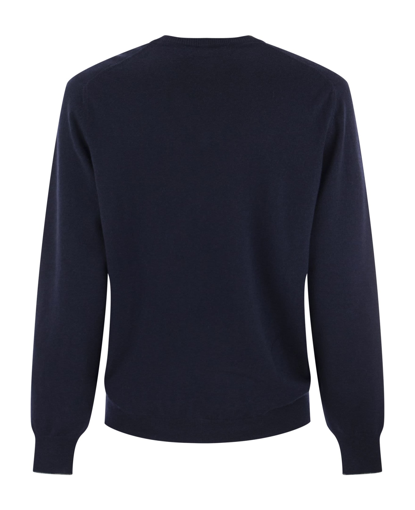 Brunello Cucinelli Cashmere Sweater - Navy Blue ニットウェア
