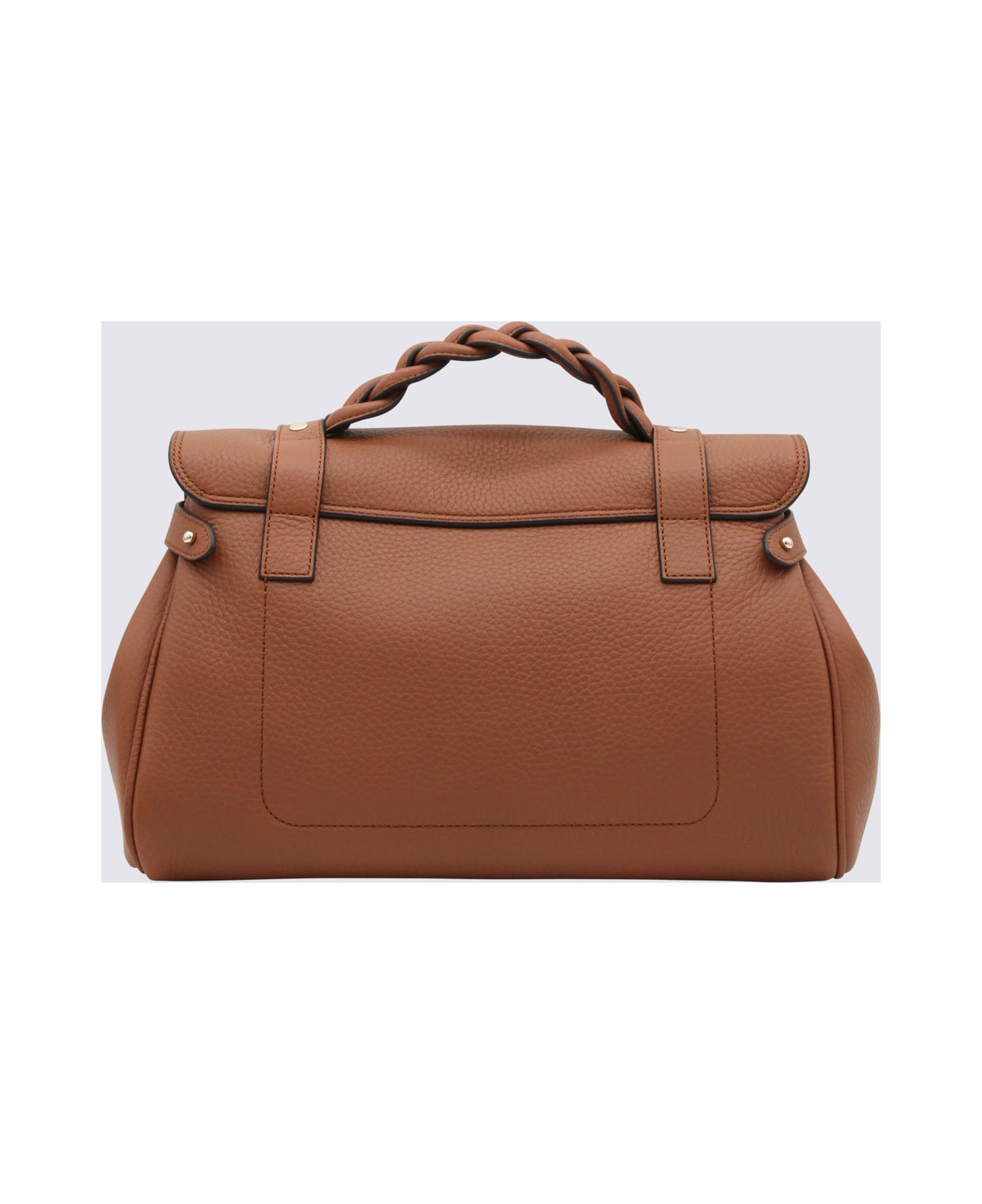Mulberry Brown Leather Alexa Handle Bag - Chestnut