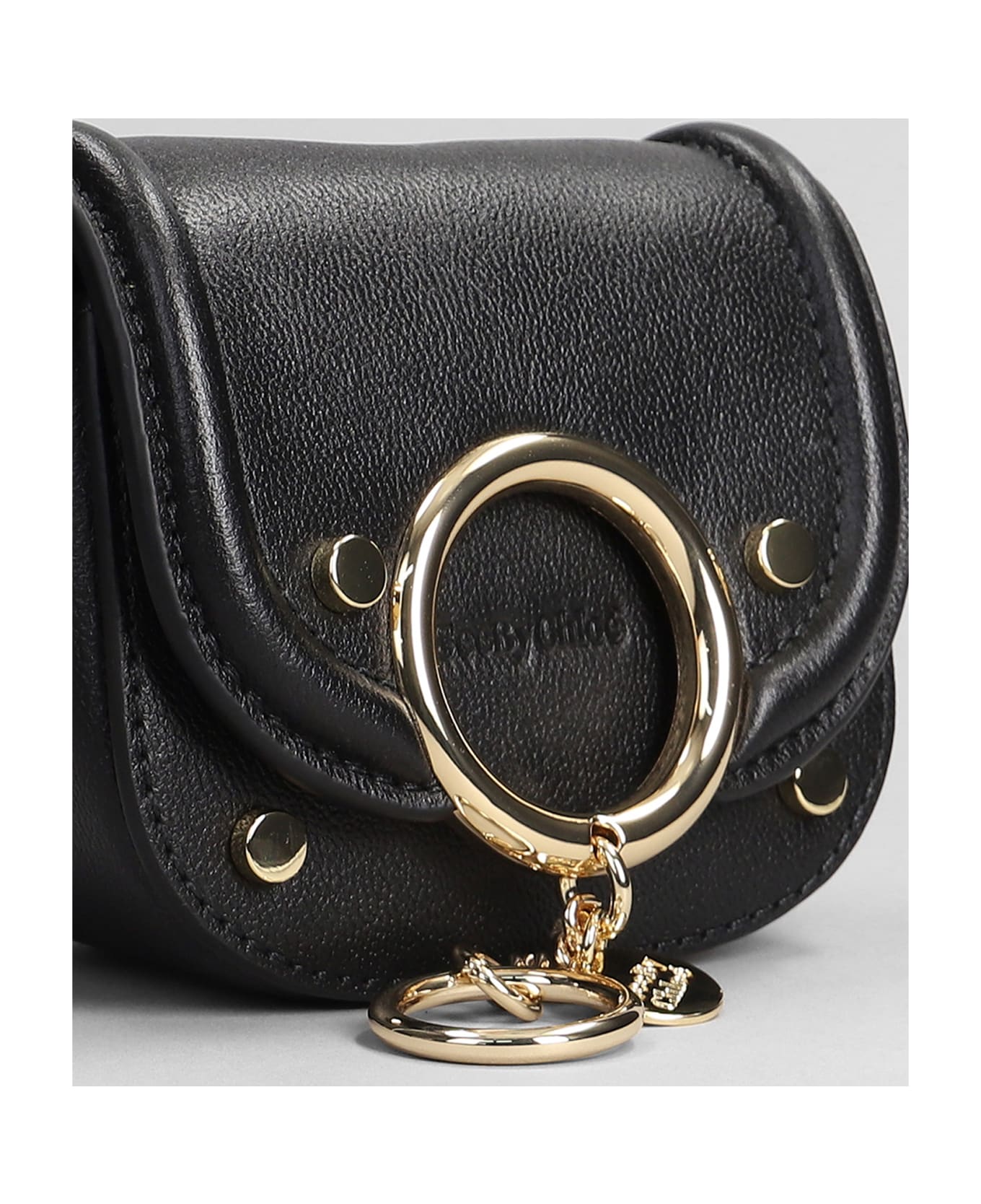 See by Chloé Mara Small Shoulder Bag In Black Leather - black