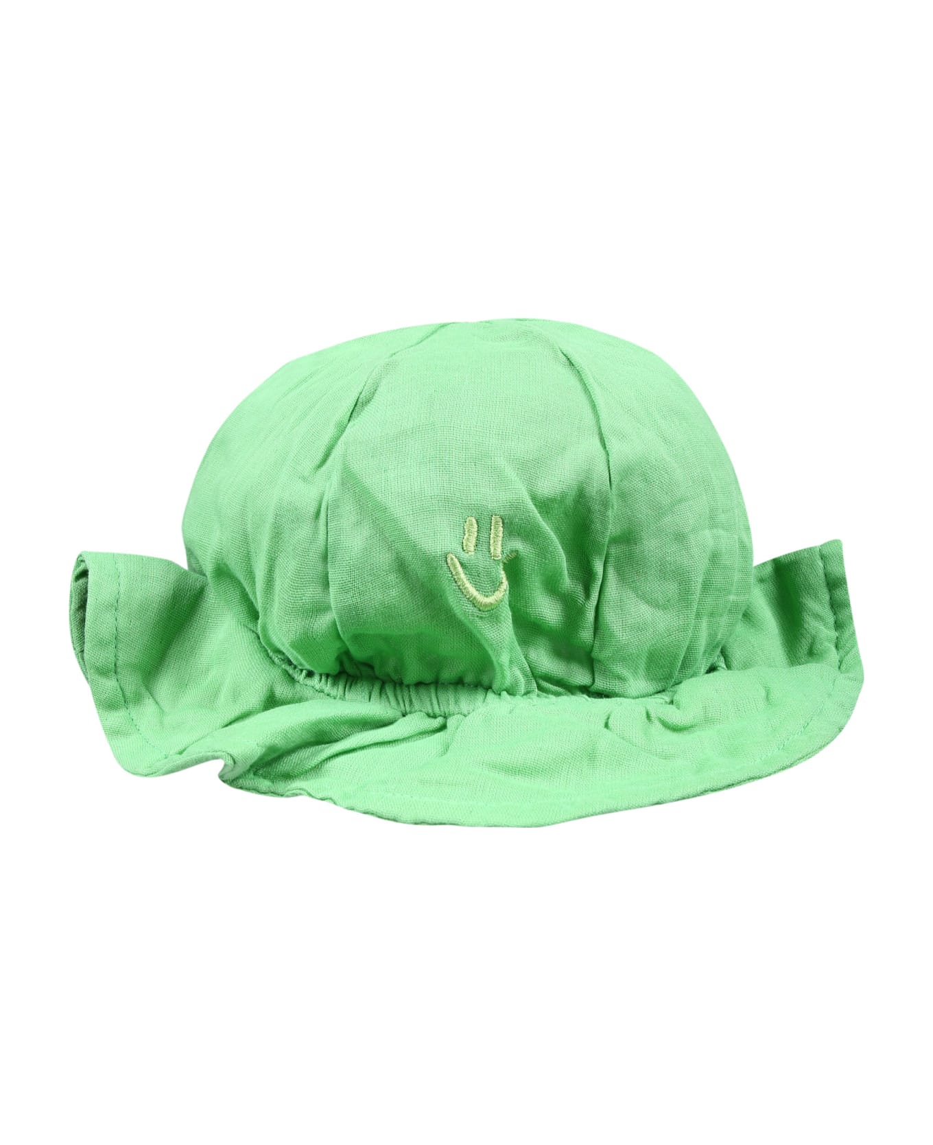 Molo Green Cloche For Kids With Smile - Green アクセサリー＆ギフト