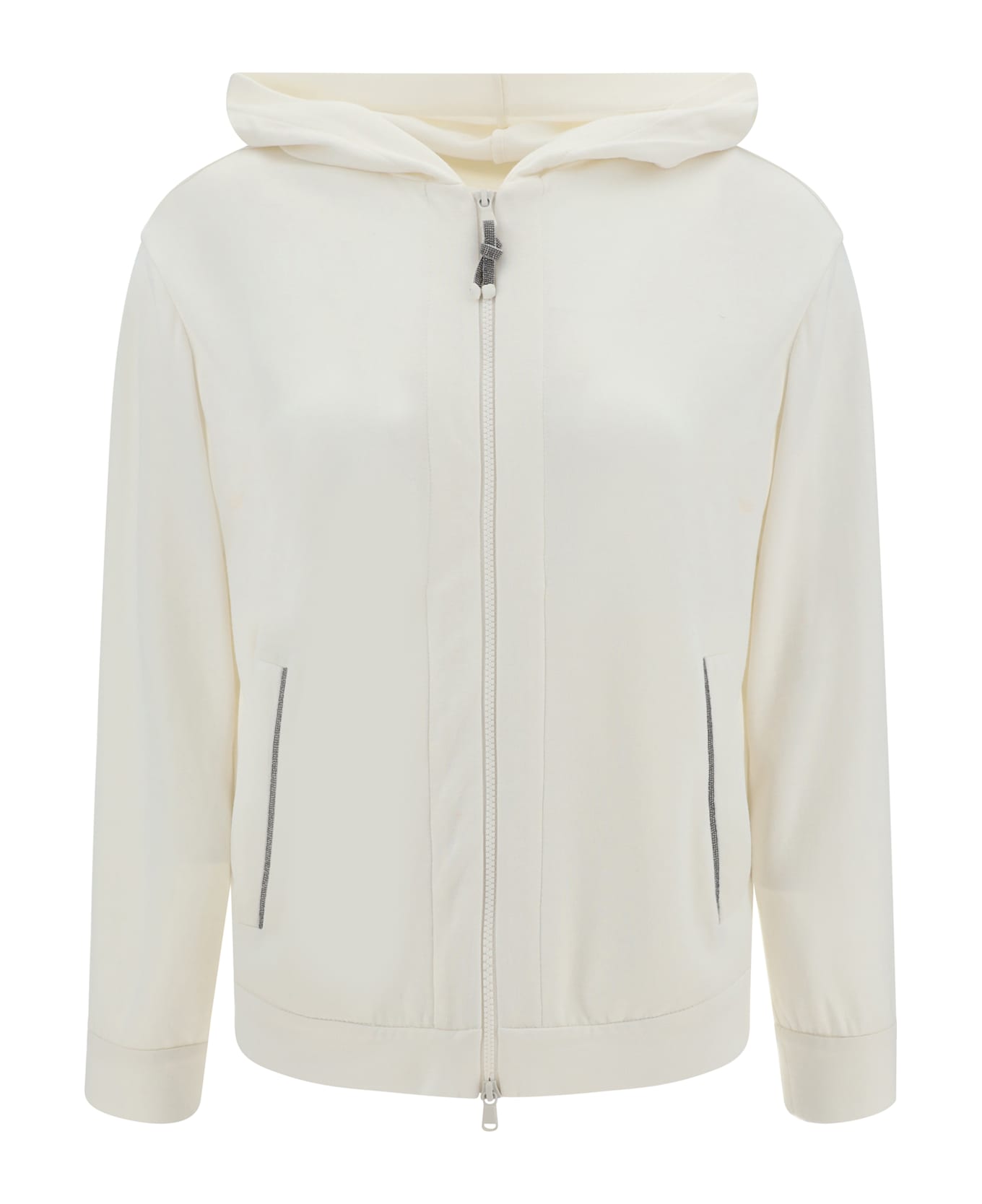 Brunello Cucinelli Hoodie - Naturale/naturale