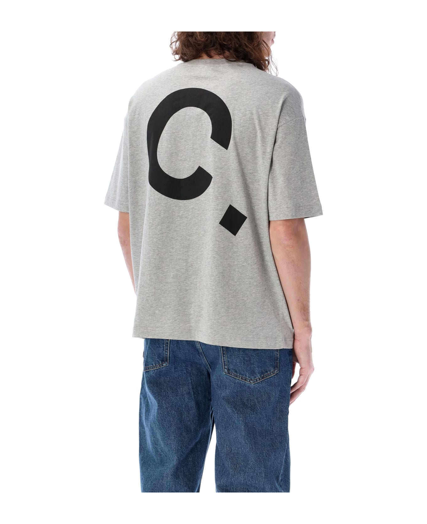 A.P.C. Lisandre Crewneck T-shirt - HEATHERED GREY Tシャツ