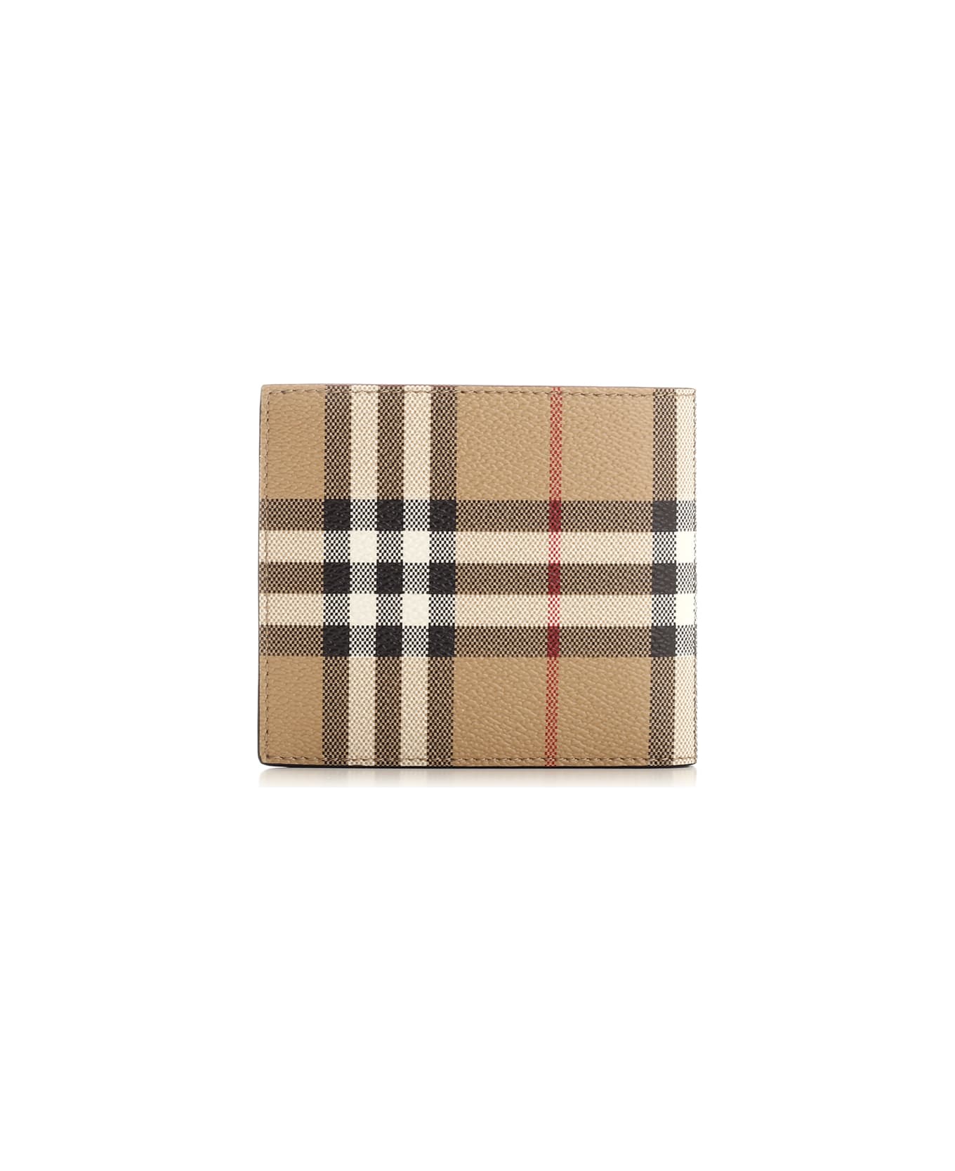 Burberry 'vintage Check' Bi-fold Wallet - Beige 財布