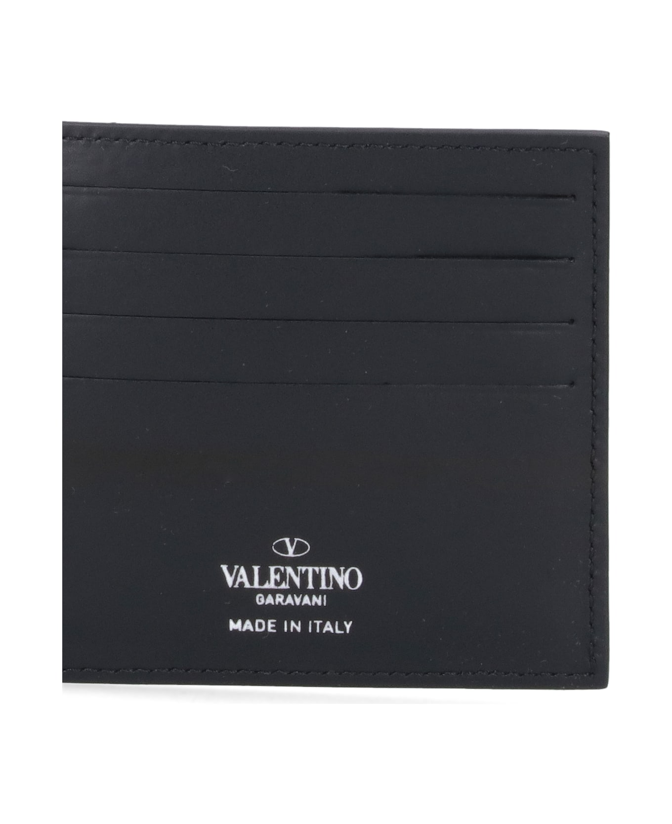Valentino Garavani Garavani Vltn Billfold Wallet - Black 財布