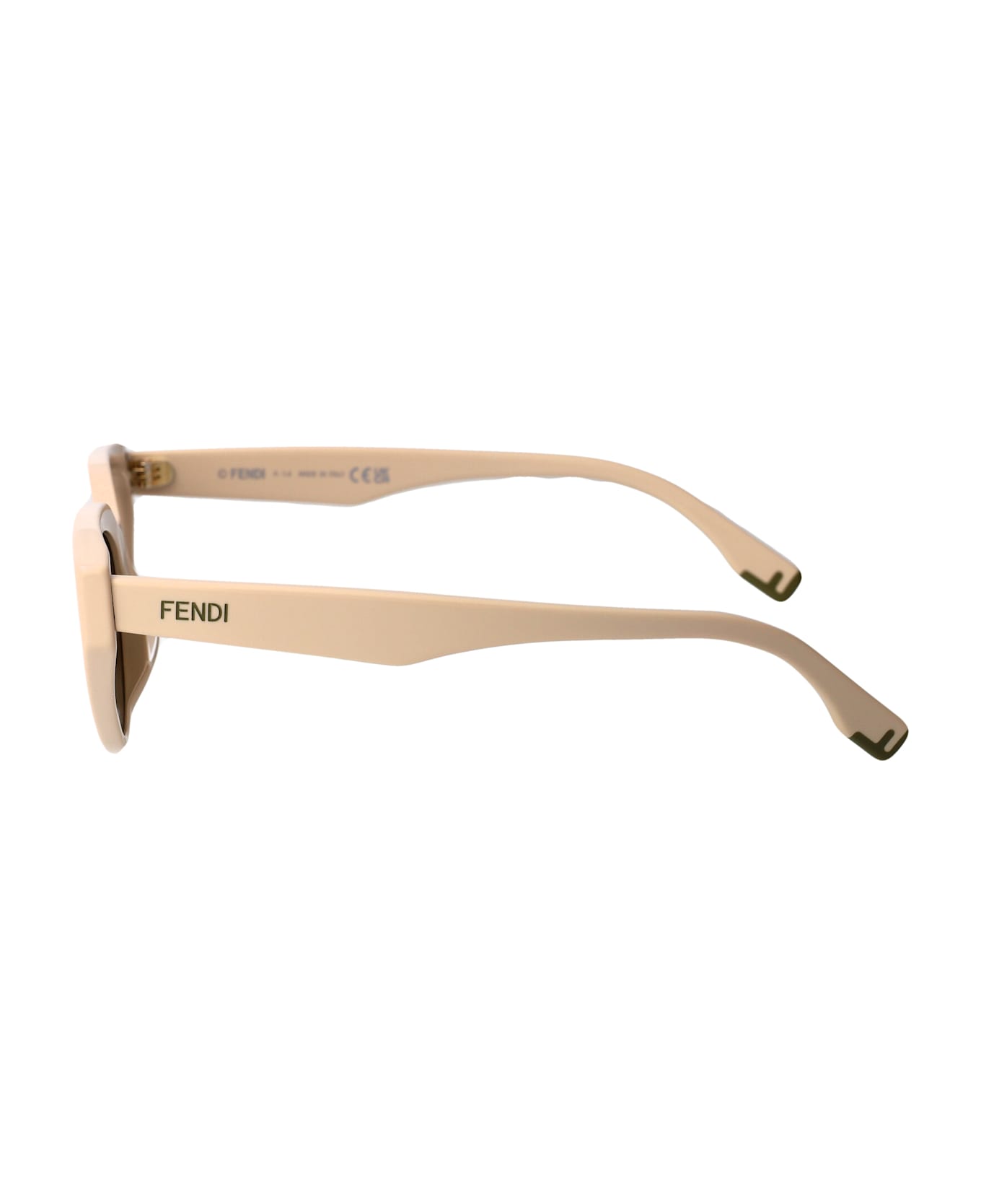 Fendi Eyewear Fendi Way Sunglasses - WHITE