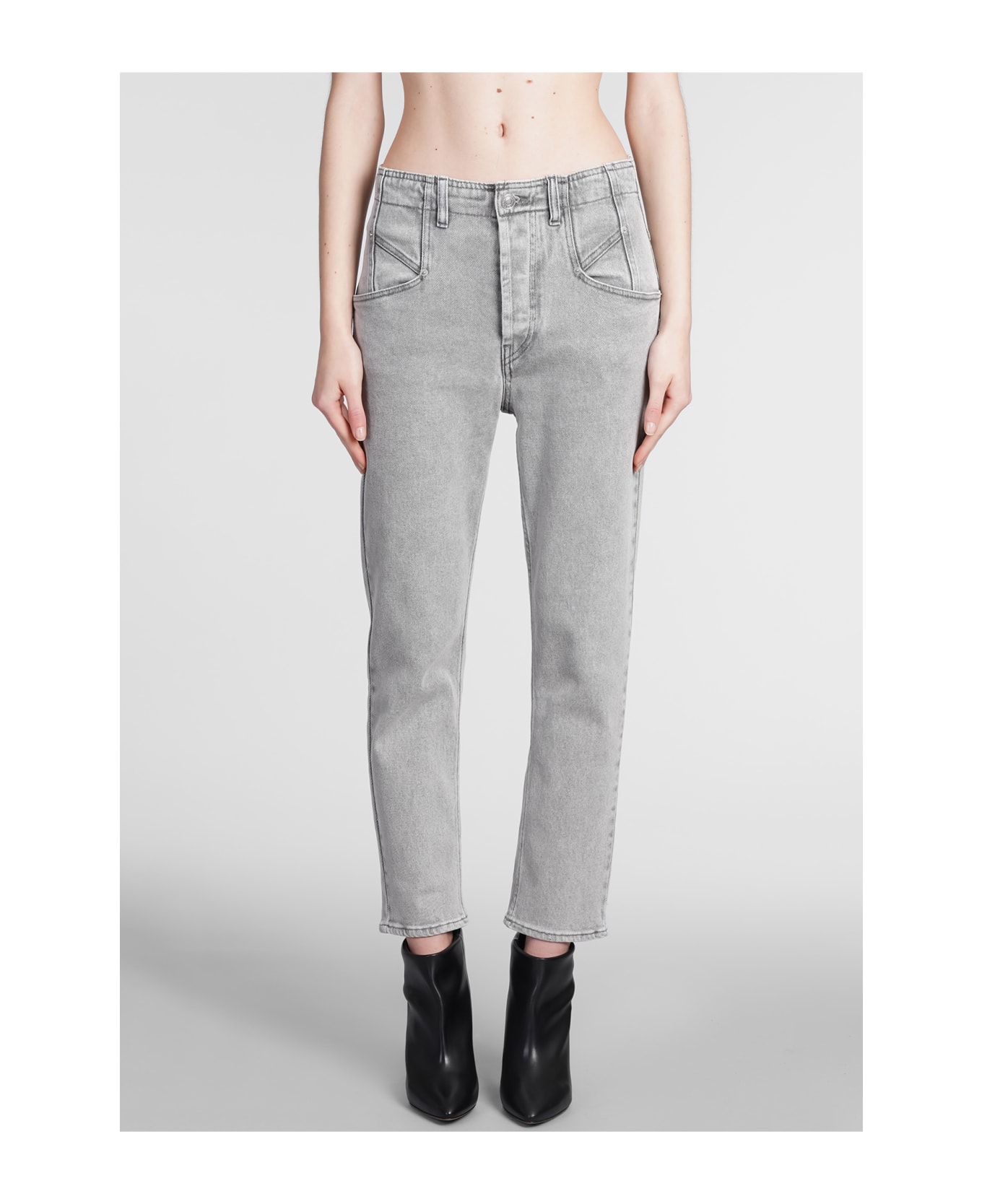 【Isabel Marant】 Niliane high-riseスキニージーンズ Niliane high-rise skinny jeans in blue - Isabel Marant