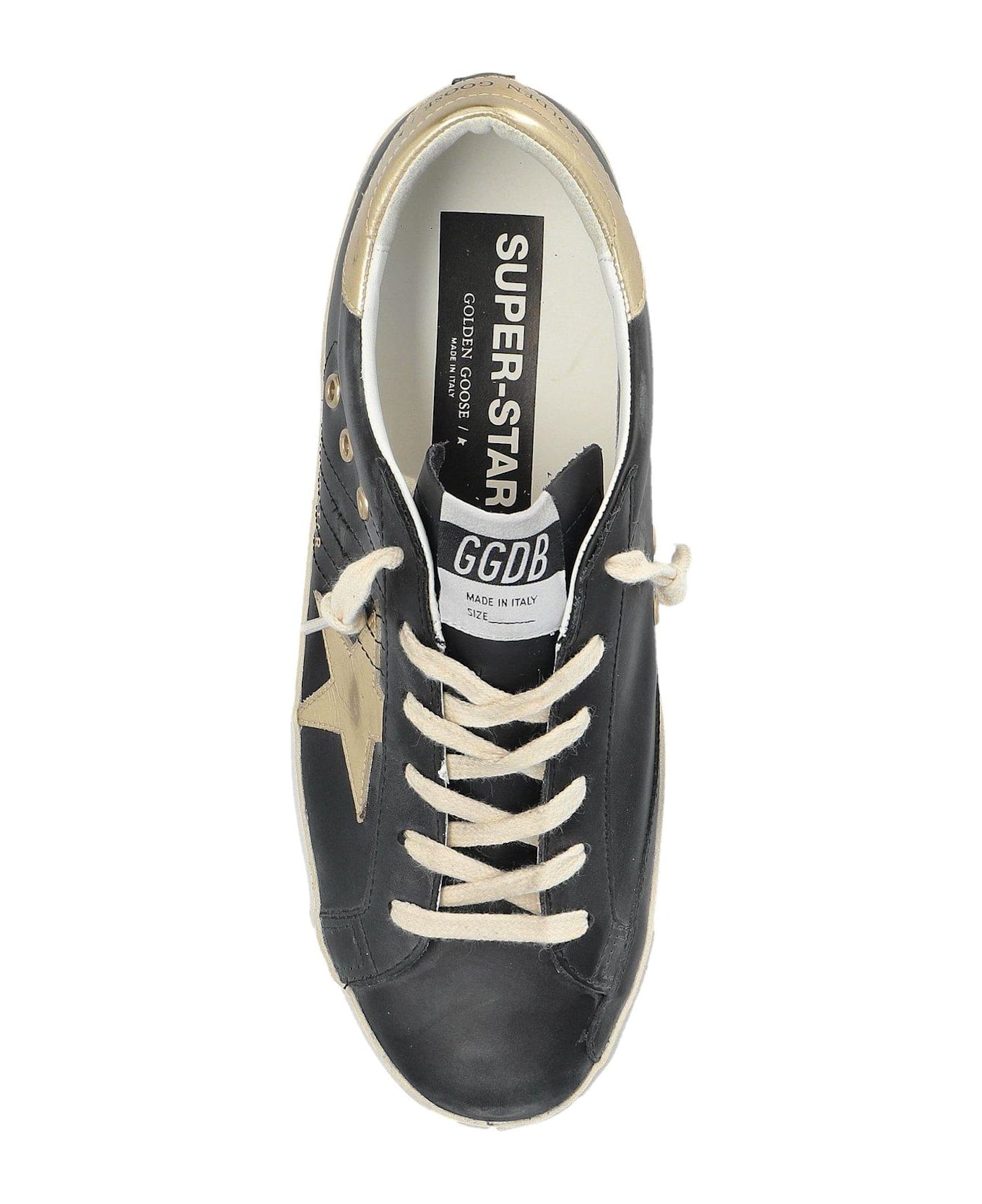 Golden Goose Super Star Low-top Sneakers - black