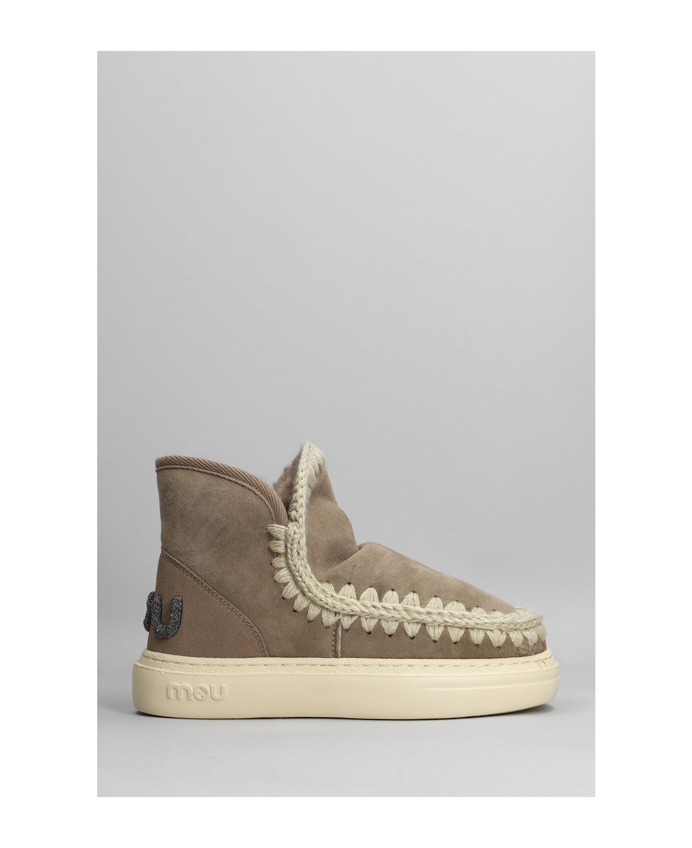 mou boots taupe