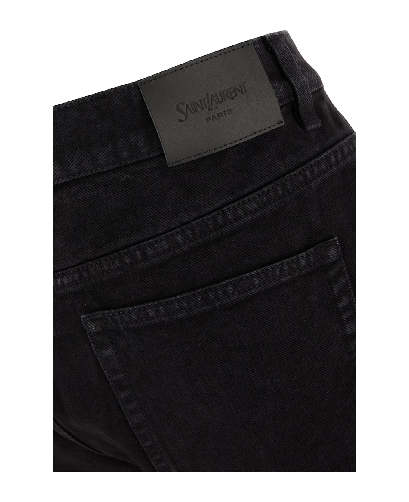 Saint Laurent Black Denim Jeans - MIDNIGHT BLACK