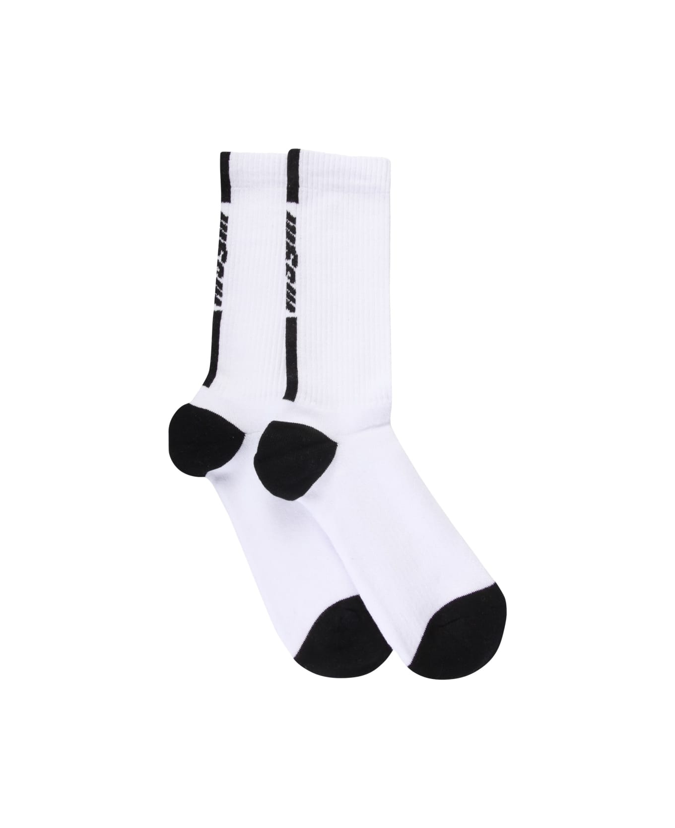 MSGM Socks With Logo - BLACK 靴下