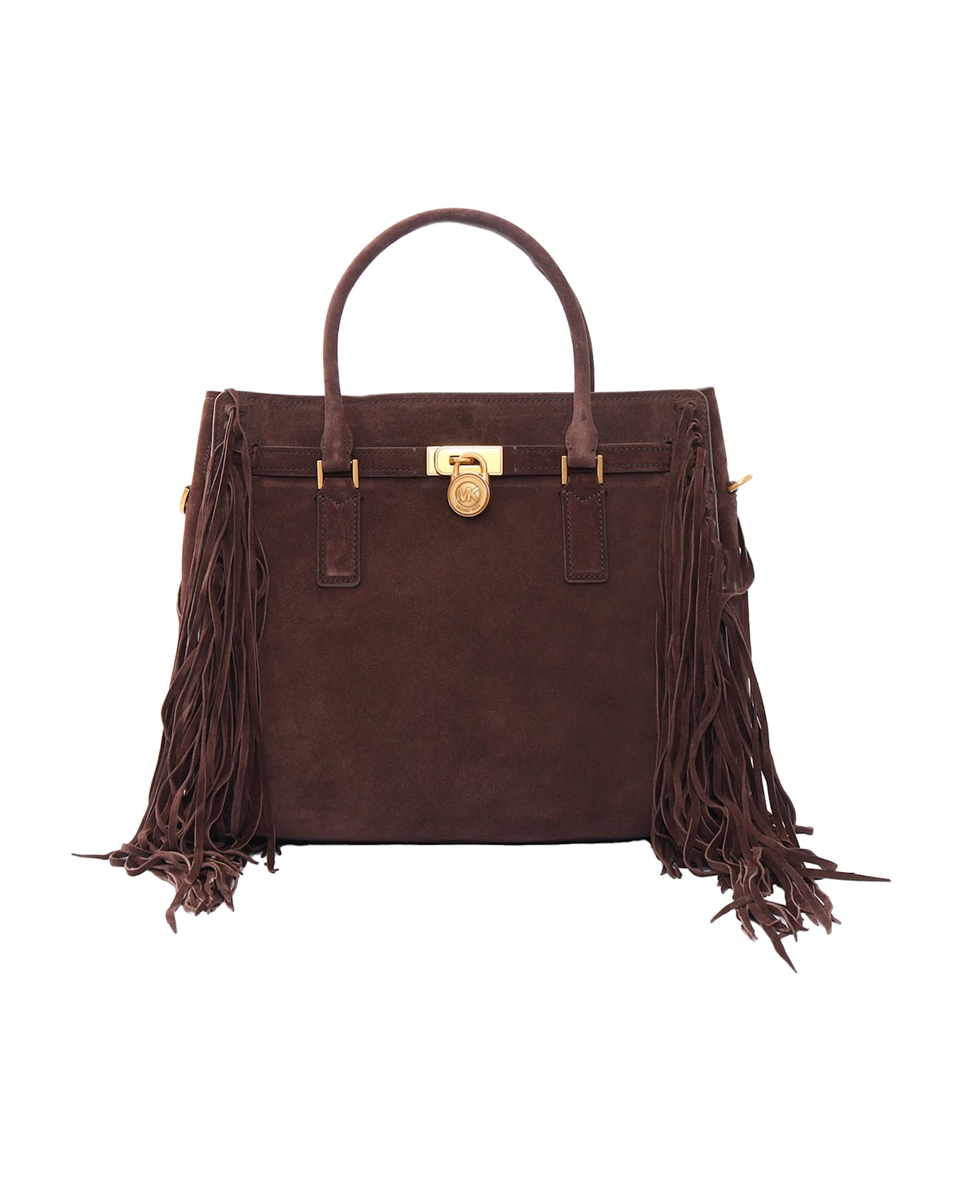Michael Kors Lg Satchel - BROWN