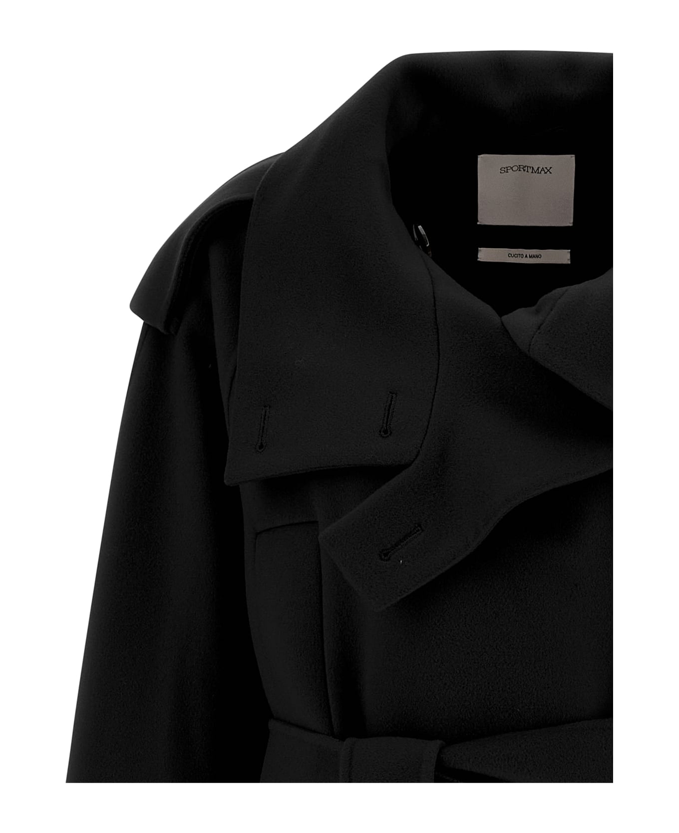 SportMax 
bouquet1234
 Trench Coat