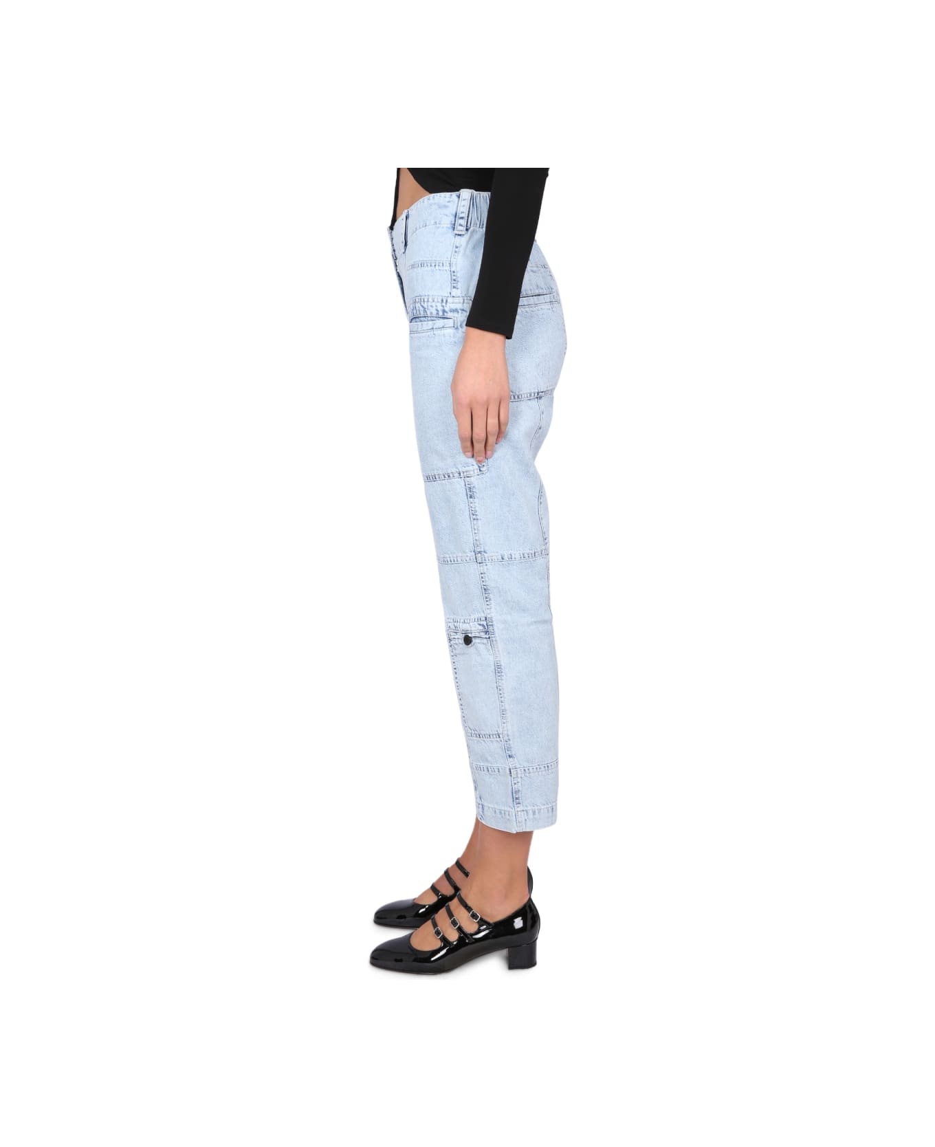 Proenza Schouler White Label Jeans In Denim - AZURE