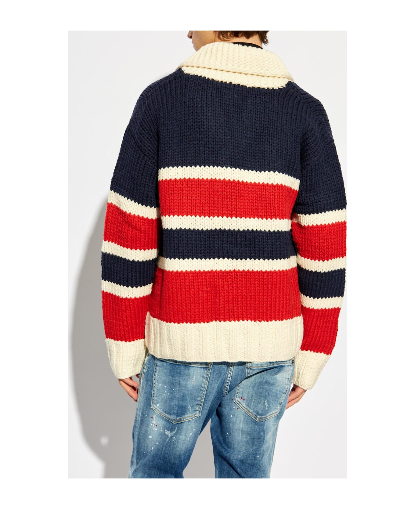 Dsquared2 Woolen Cardigan - multicolor