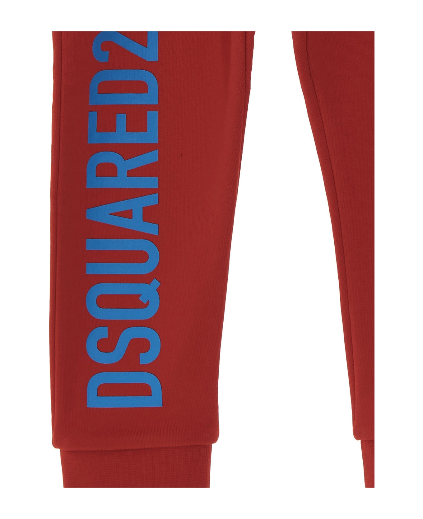 Dsquared2 Logo Print Joggers - Red