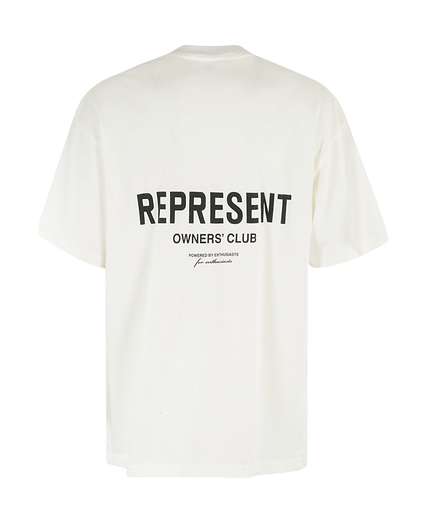 REPRESENT Owners Club T Shirt - Flat White