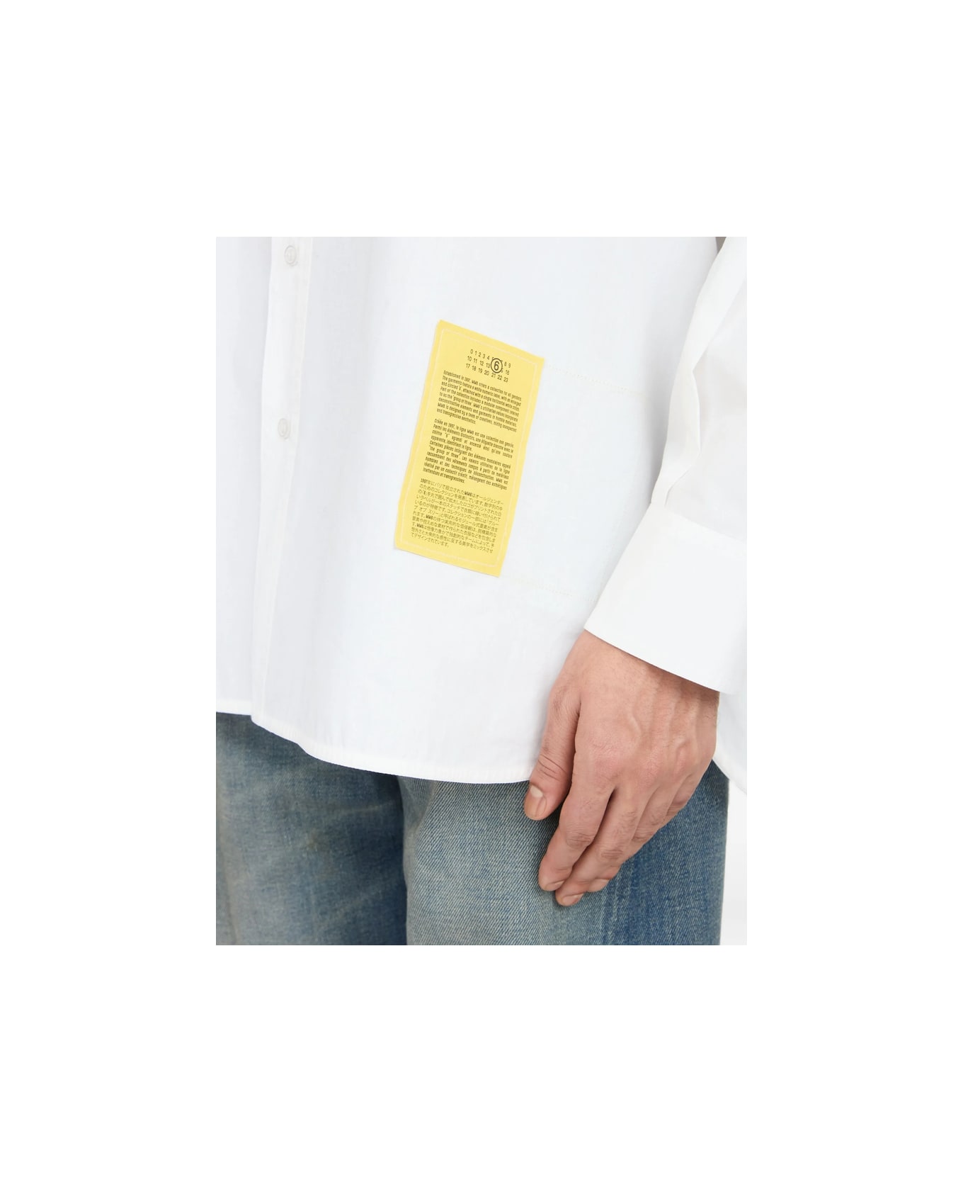 MM6 Maison Margiela Shirt - WHITE