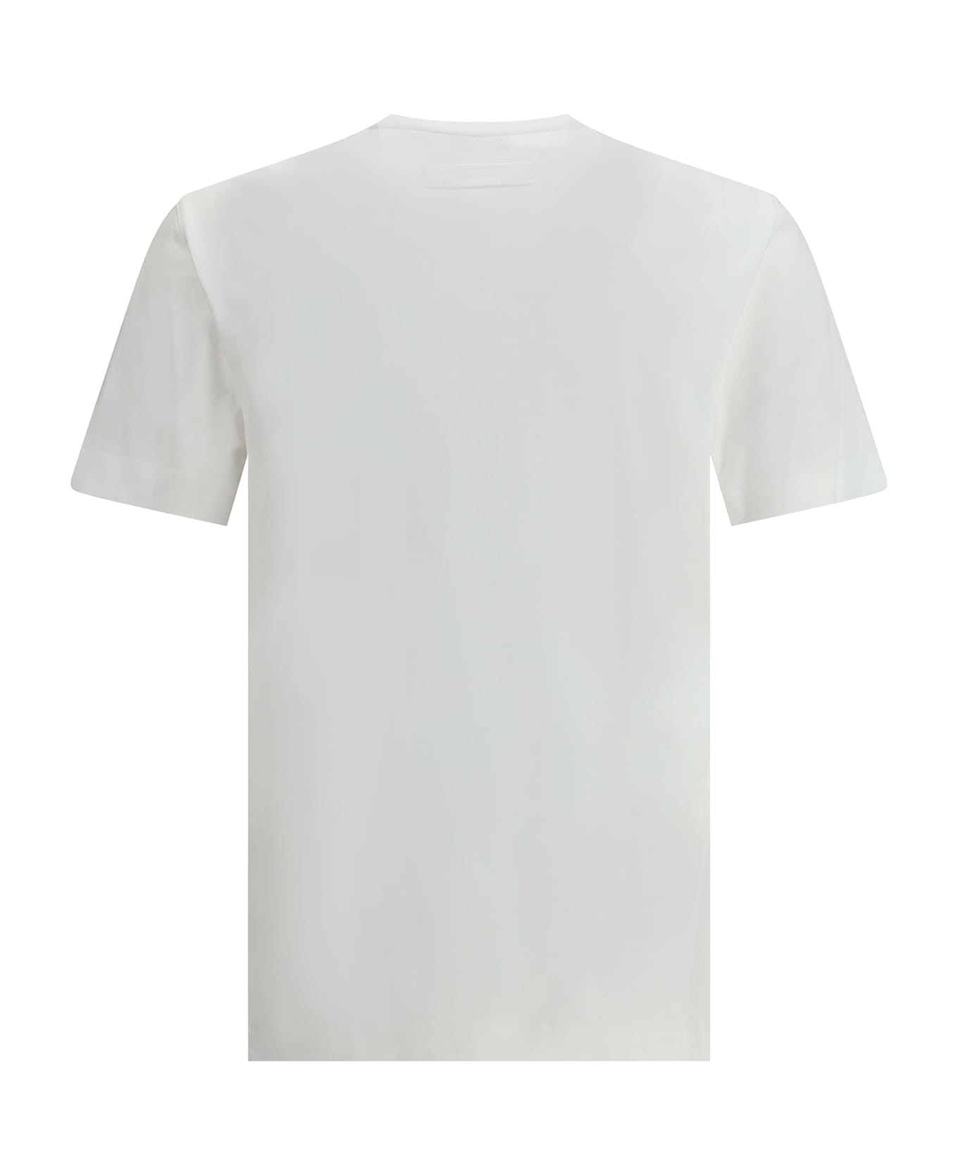 Zegna Logoed T-shirt - WHITE