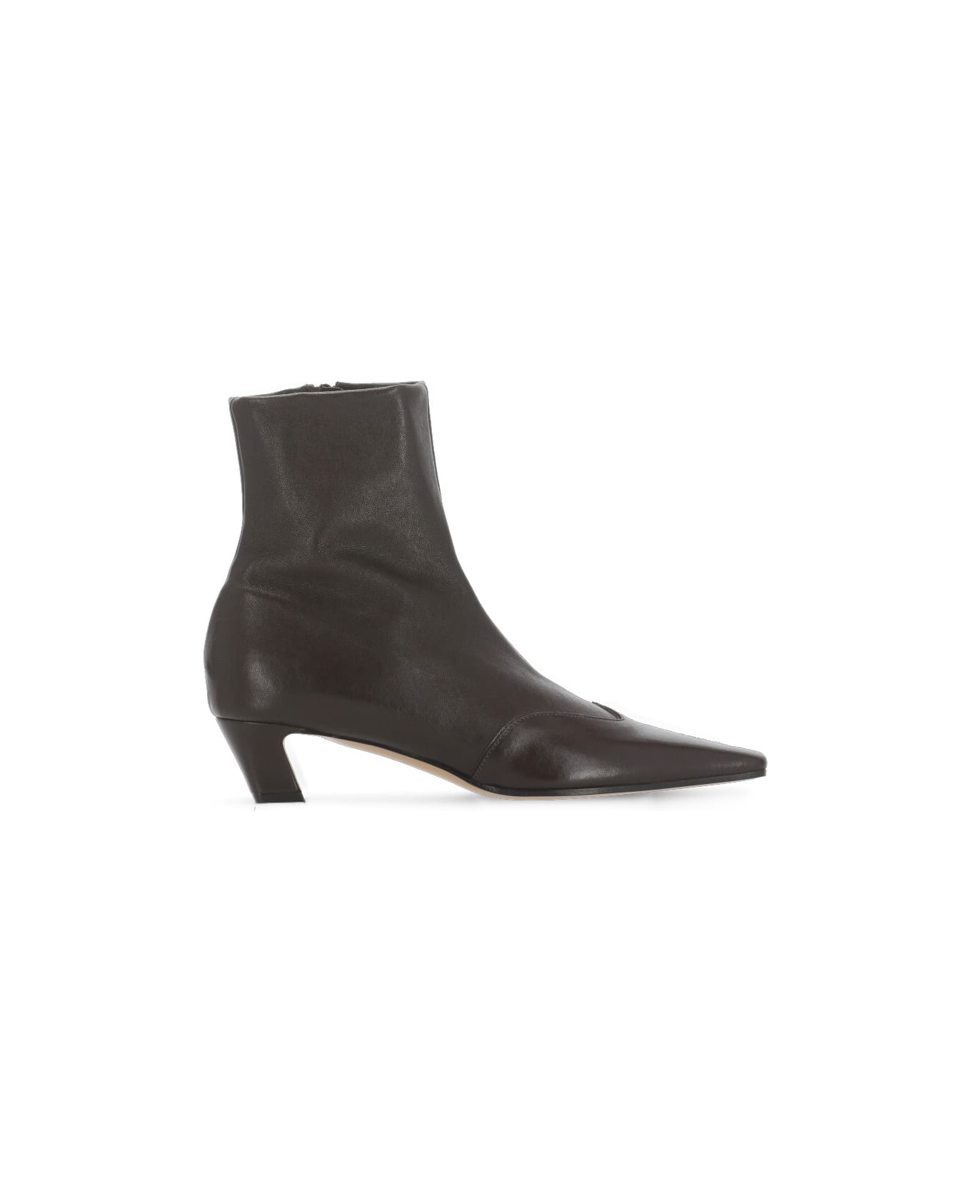 Khaite Nevada Ankle Boots - Brown
