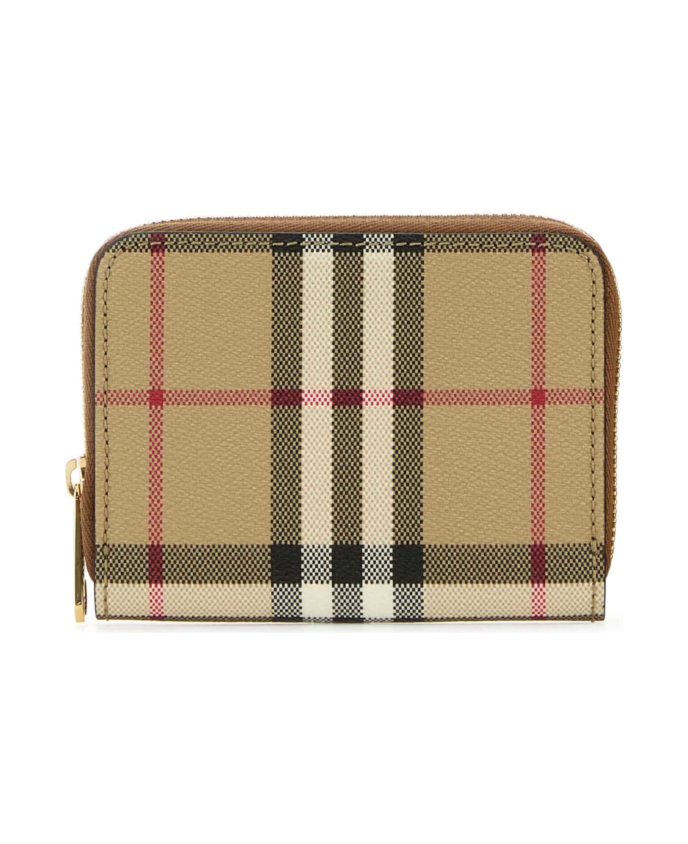 Burberry Printed Canvas Wallet - VINTCHCKBRIRBROWN