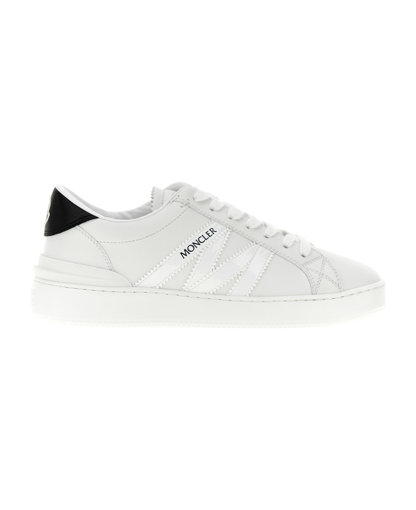 Moncler 'monaco M' Sneakers - White/Black