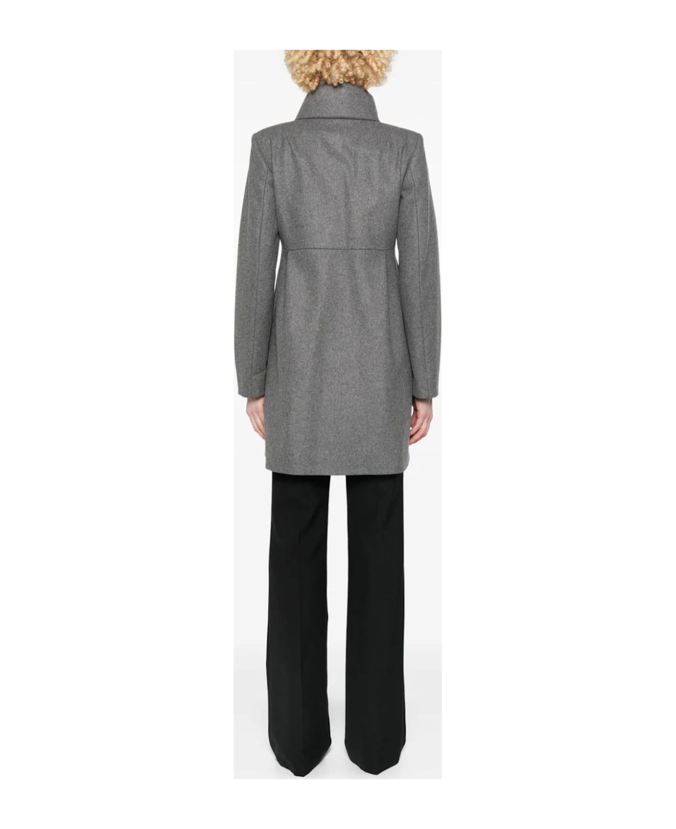 Fay Anthracite Grey Romantic Coat