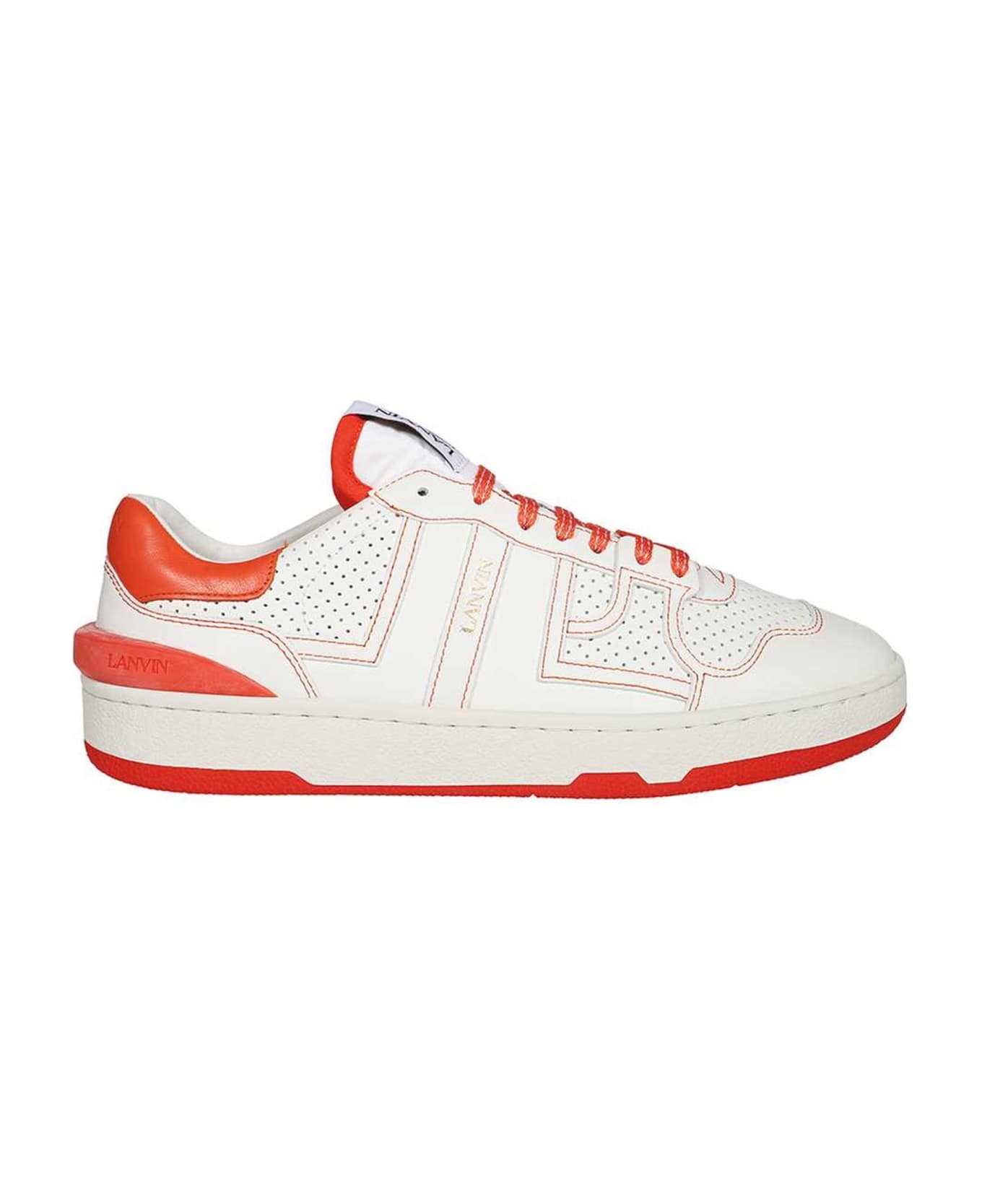 Lanvin Clay Low-top Sneakers - White