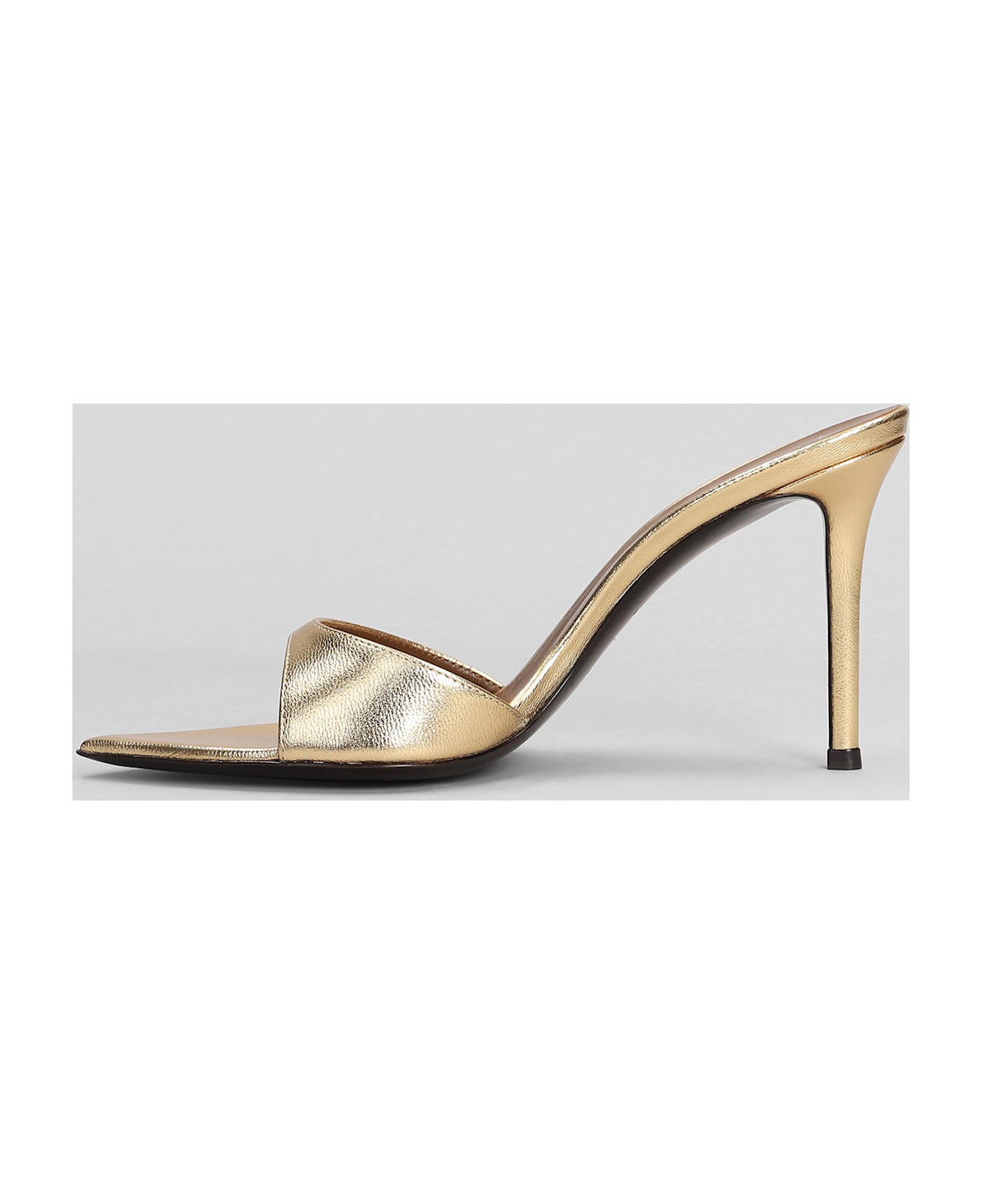 Giuseppe Zanotti Intriigo Strap 90 Sandals In Gold Leather - gold