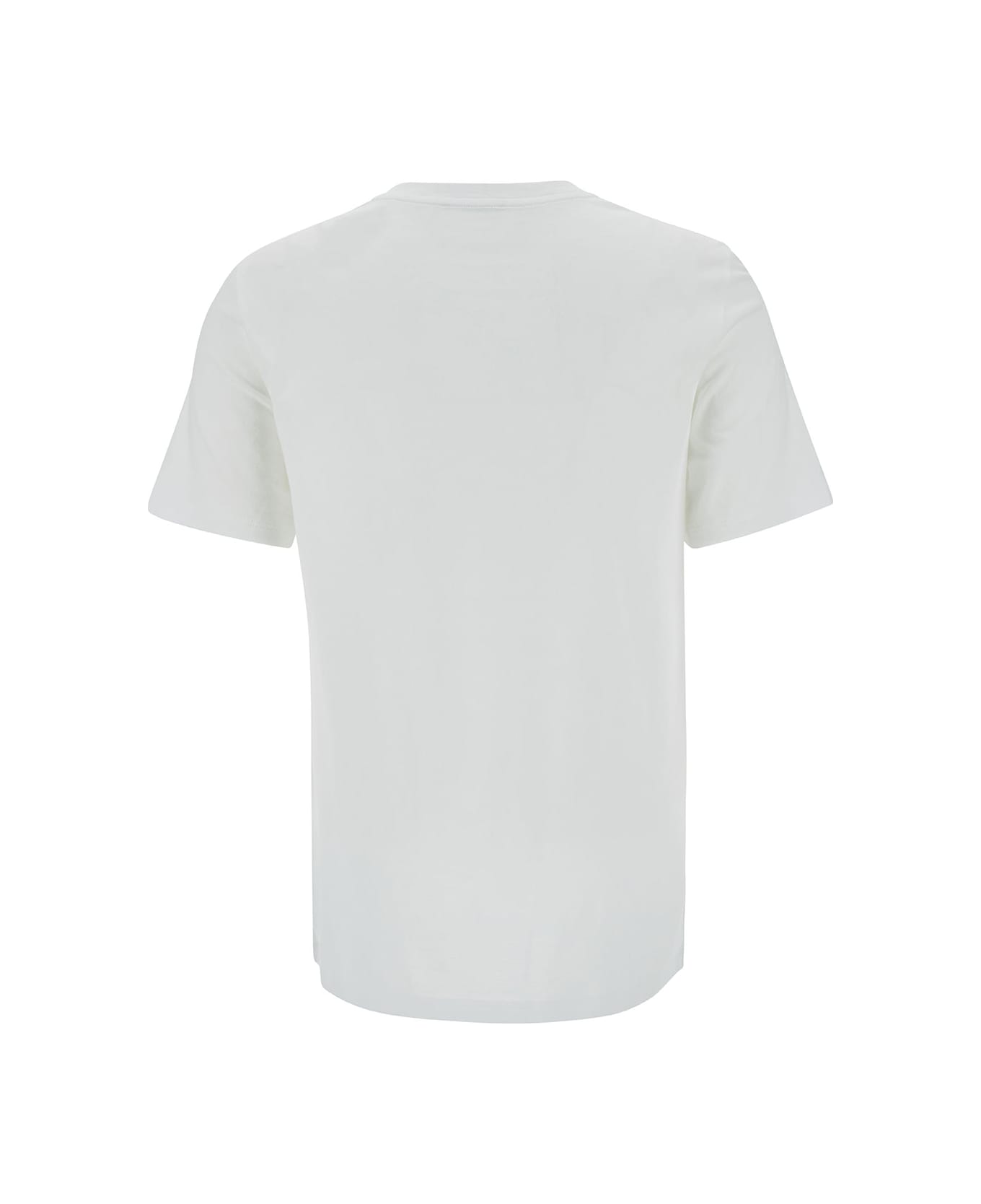 Theory White Crewneck T-shirt In Cotton Woman - White Tシャツ