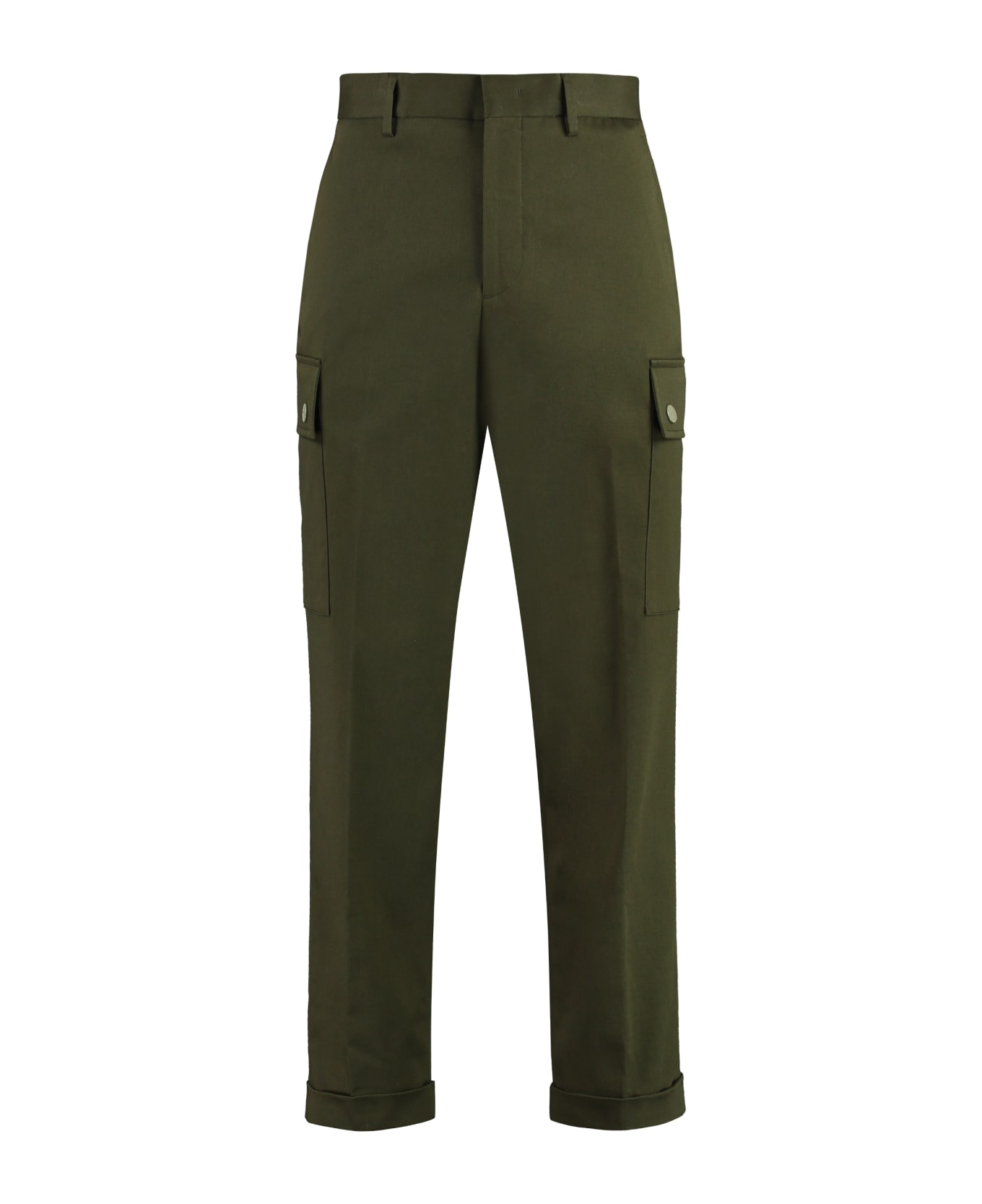 Etro Cotton Cargo-trousers - green