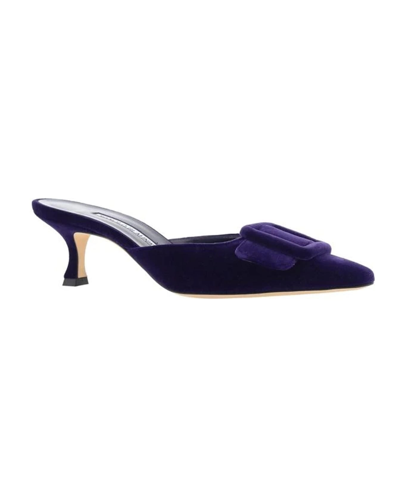 Manolo Blahnik Maysale 50 Pumps - Purple