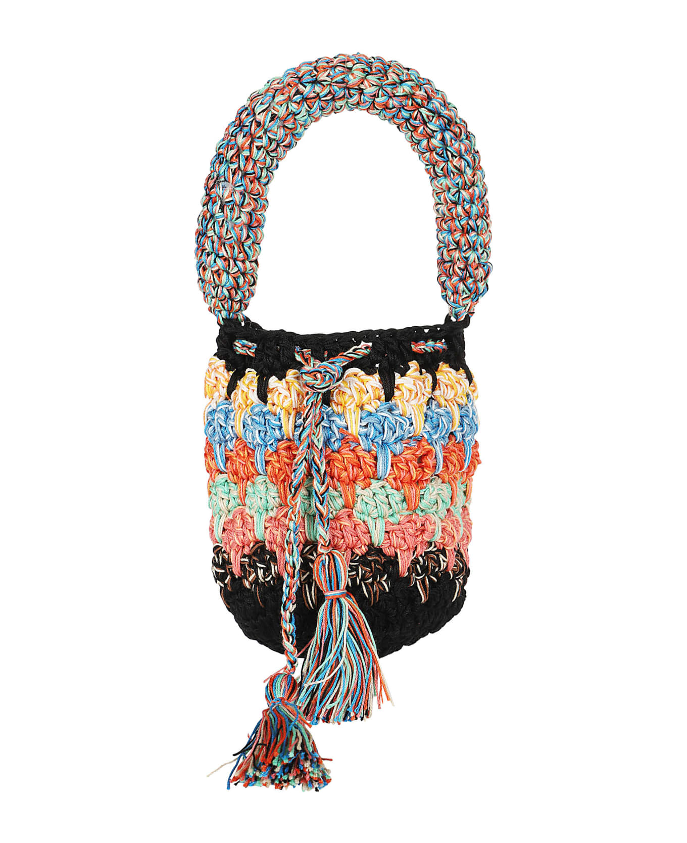 Alanui Crochet Mini Bag - Multicolor