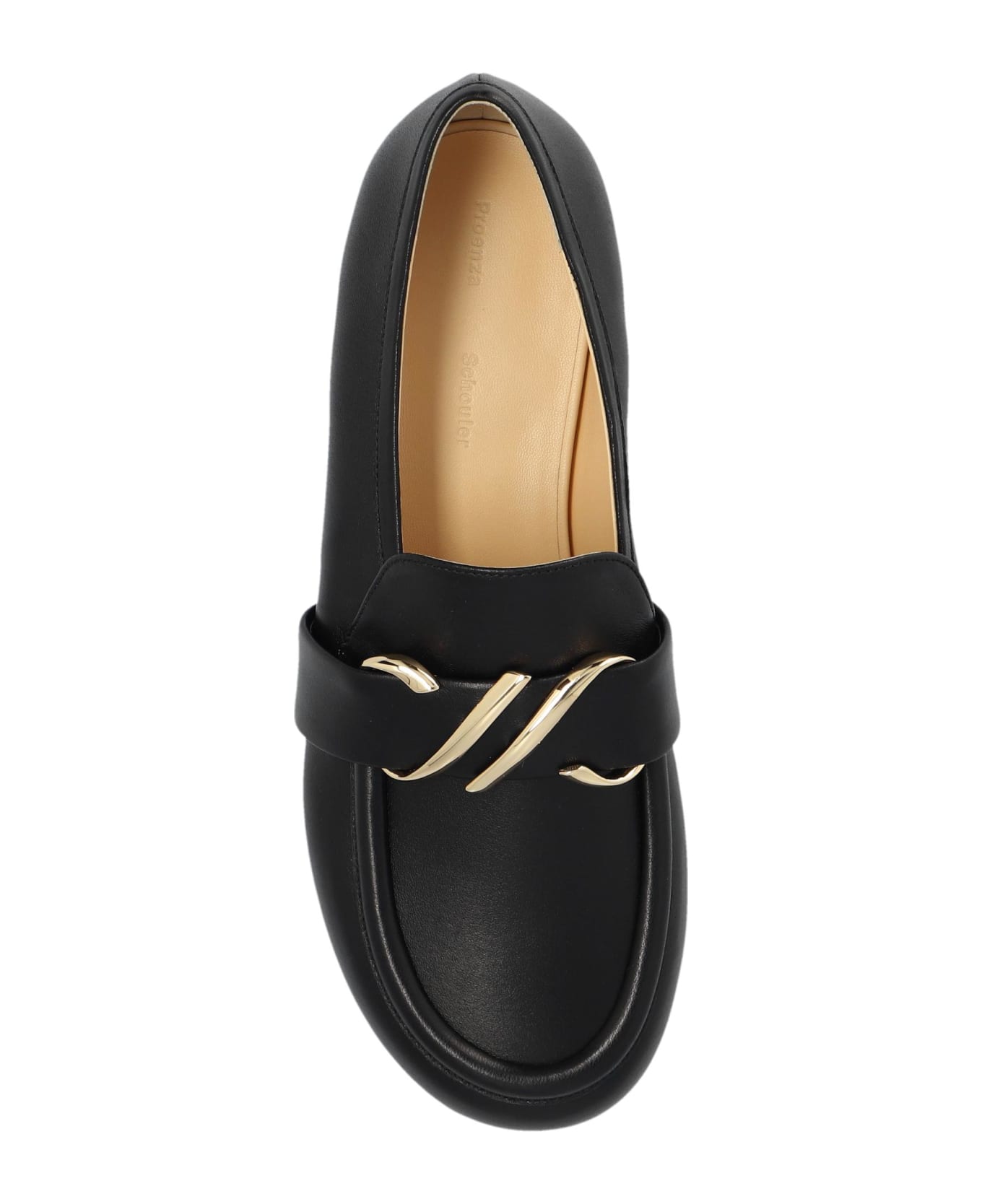 Proenza Schouler Leather Shoes - Black フラットシューズ