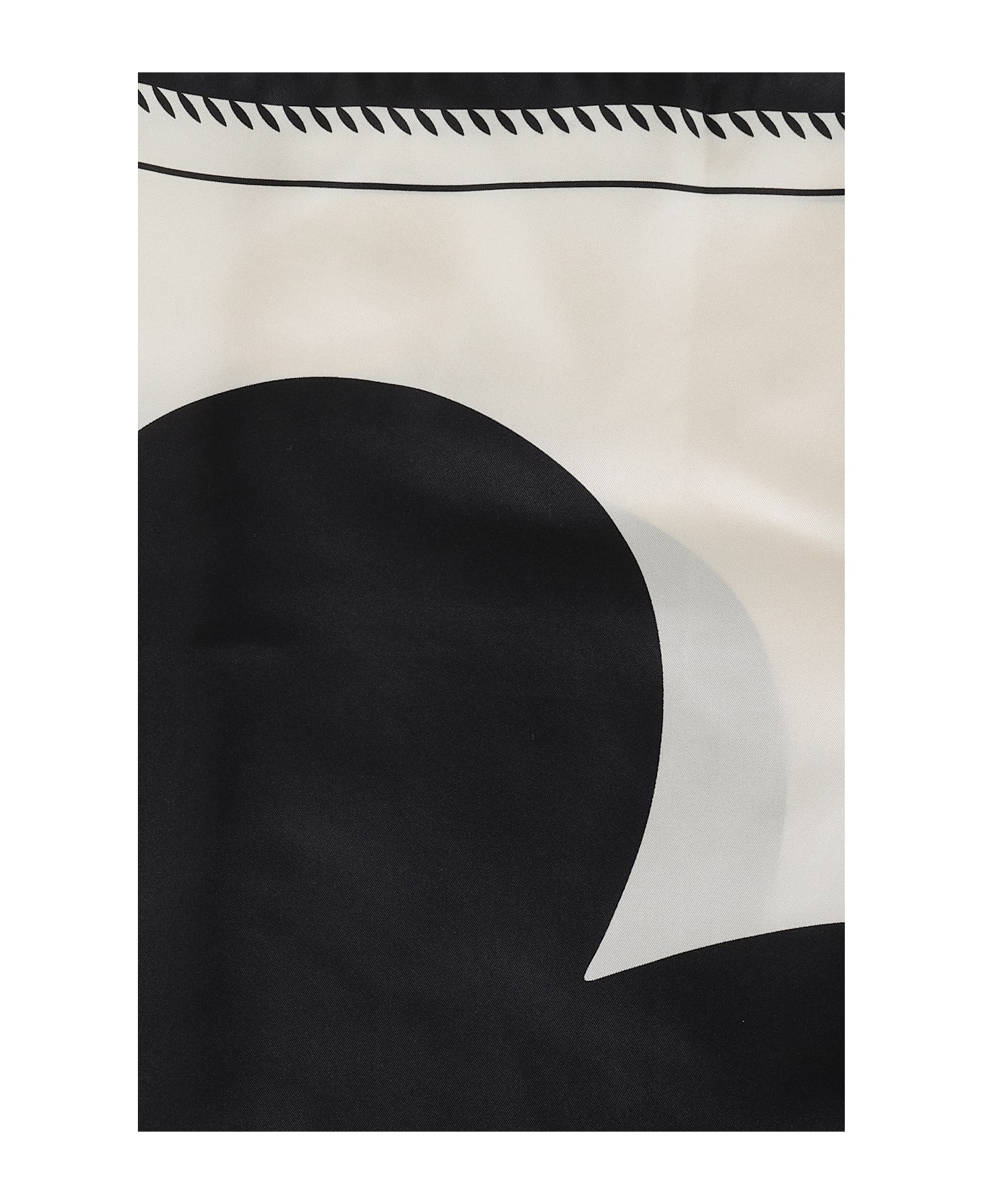 Marni Foulard Bicolore - Bianco Nero